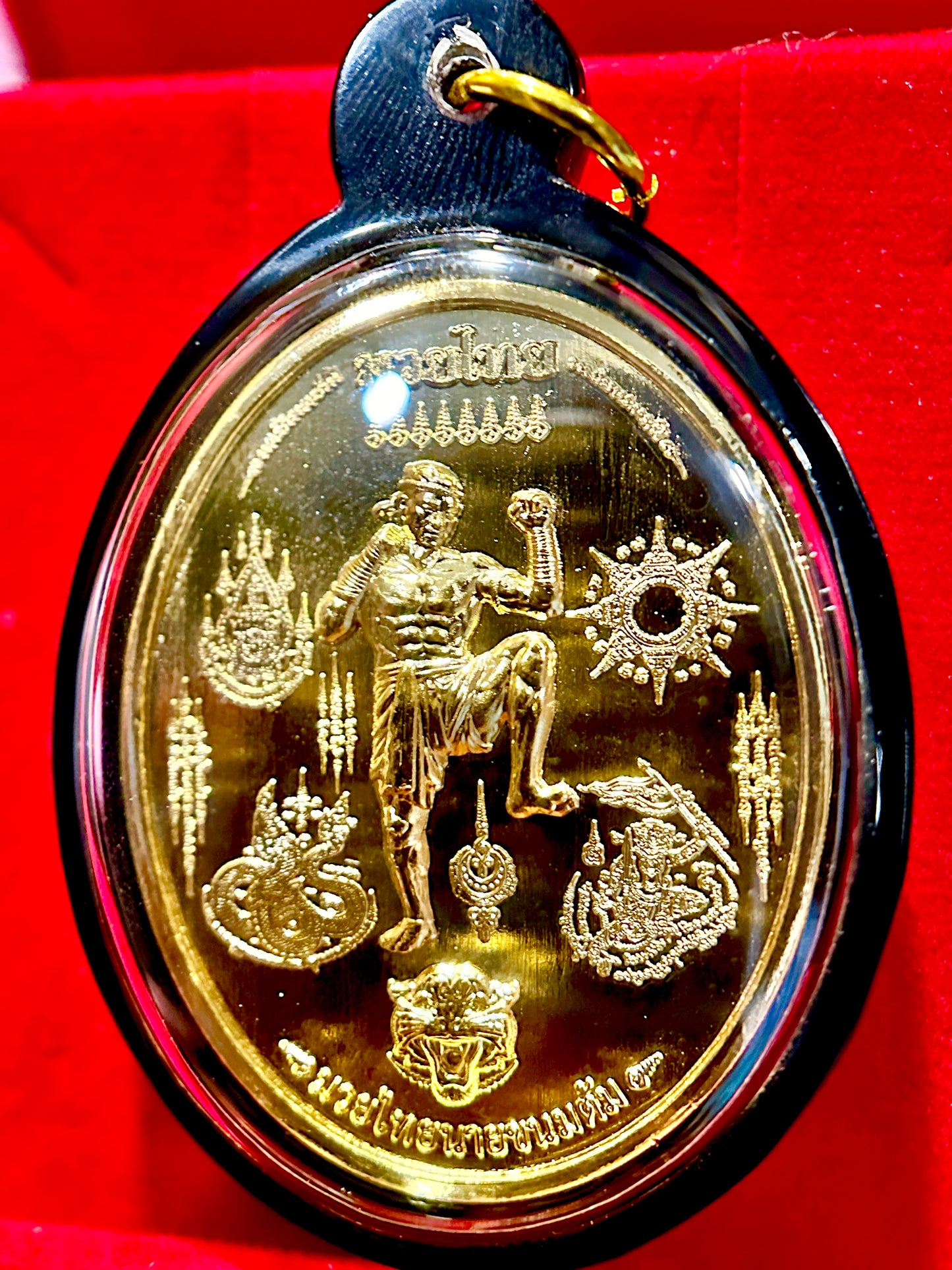 Nai Khanom Tom Signature Amulet (Gold Edition – Black Case)
