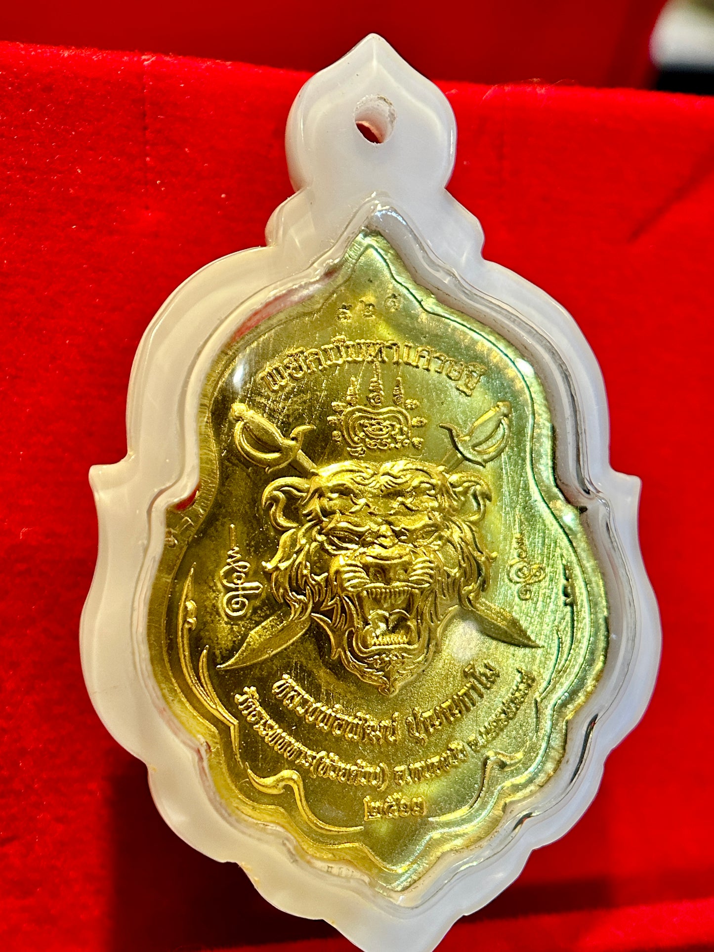 Luang Phor Phat Riding Erawan (Purple & Gold Edition – White Case)