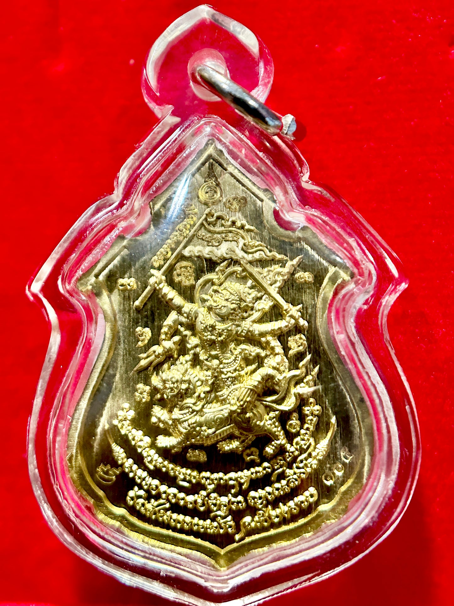 Lersi Ta Fai & Hanuman Riding Singha