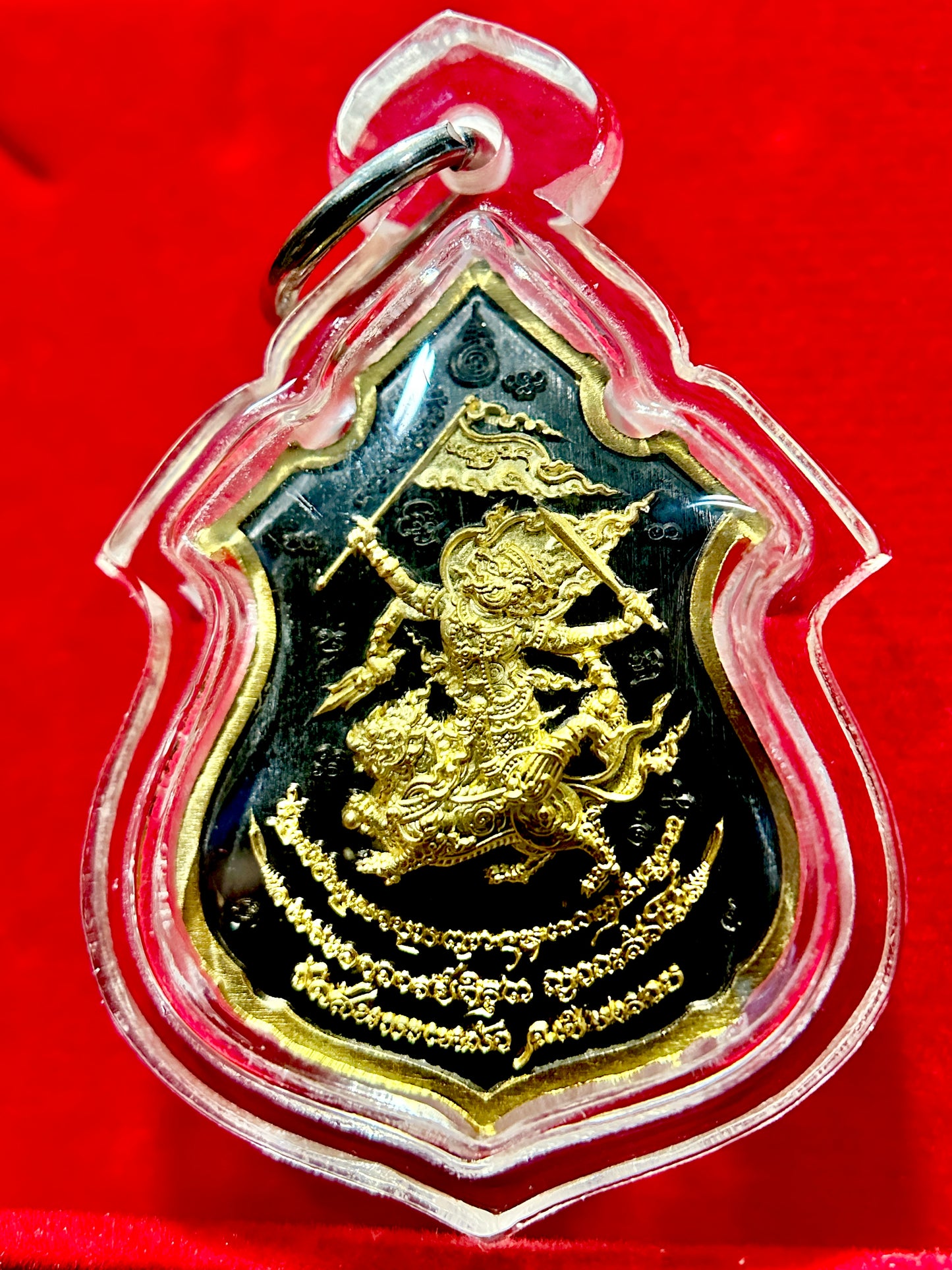 Lersi Ta Fai & Hanuman Riding Singha