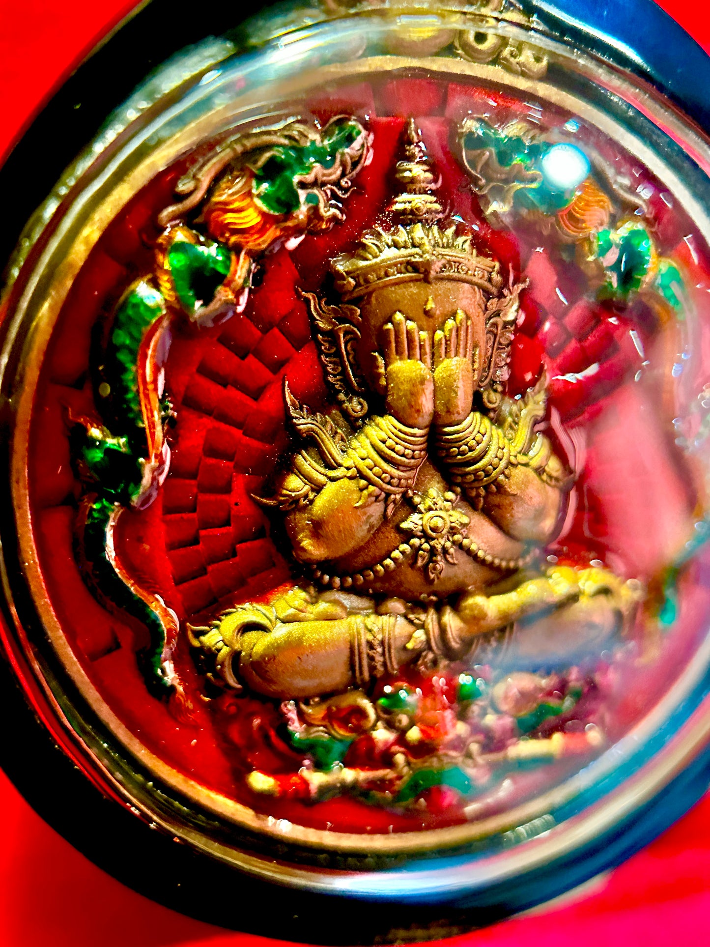 Phra Pidta Naga Guardian (Red & Gold Edition)