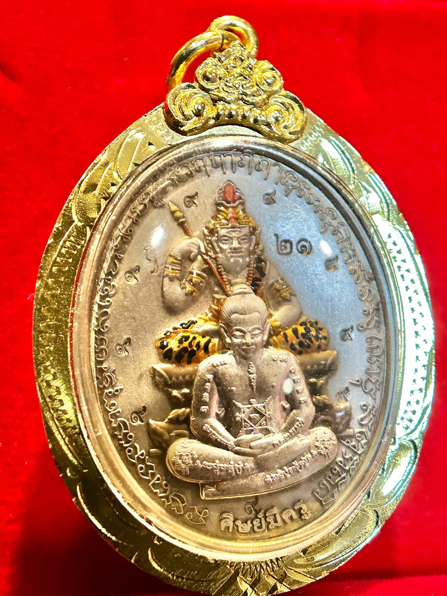 Lersi Sak Yant Master Amulet