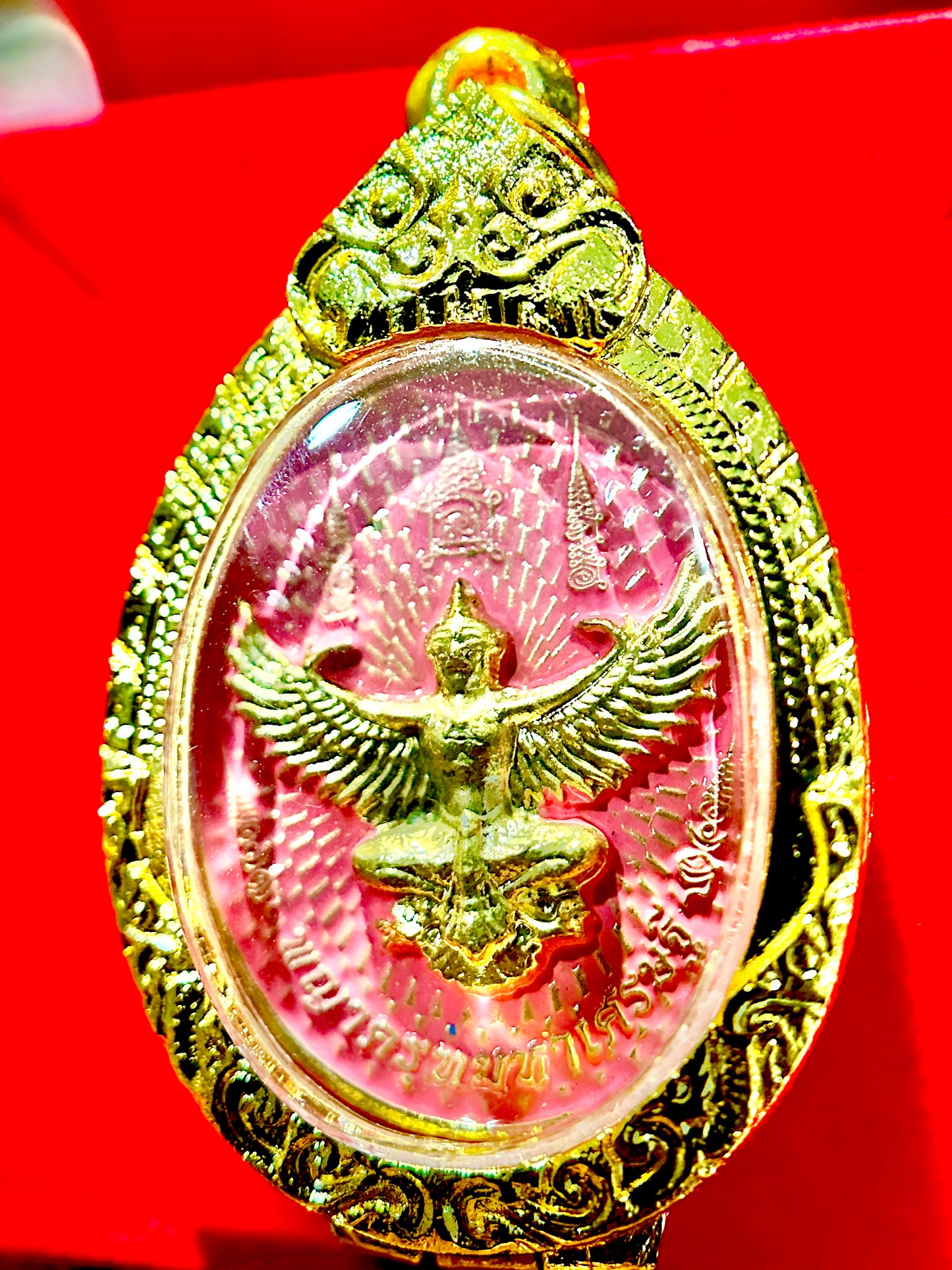 Garuda & Rahu (Pink)