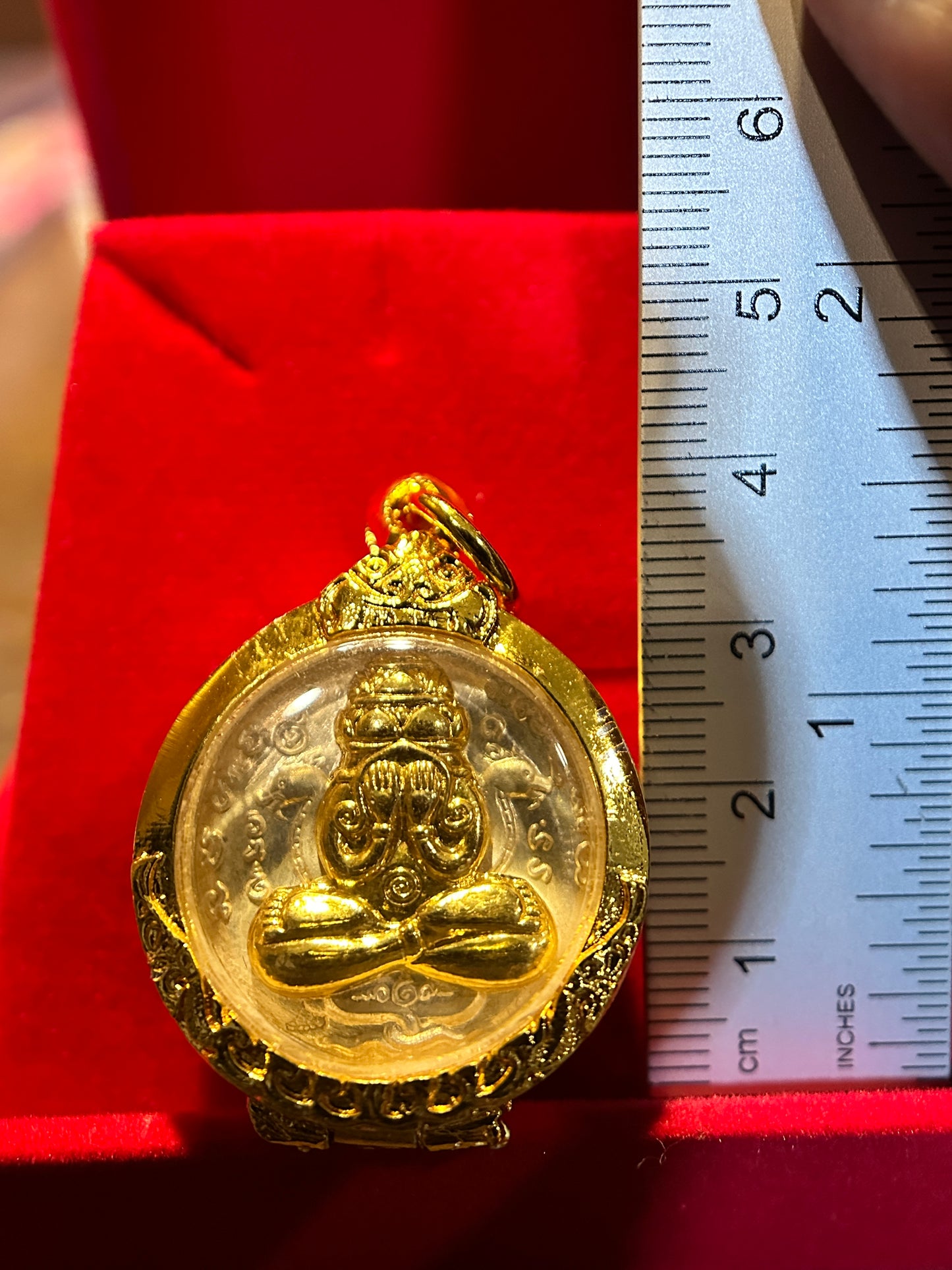 Phra Pidta & Rahu (Golden Shield of Silence)