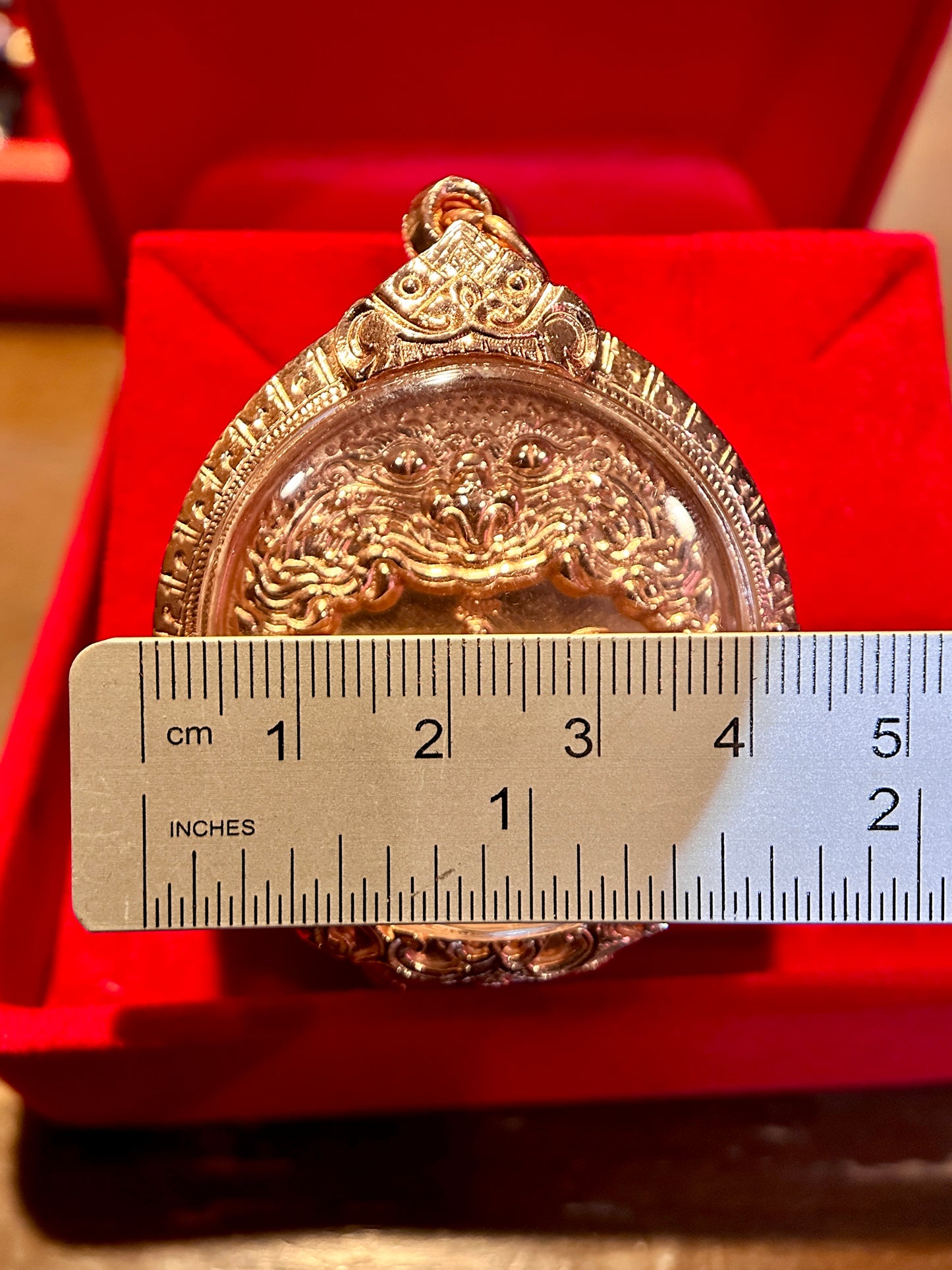 Rose Gold Rahu & Fortune (Double Sided)