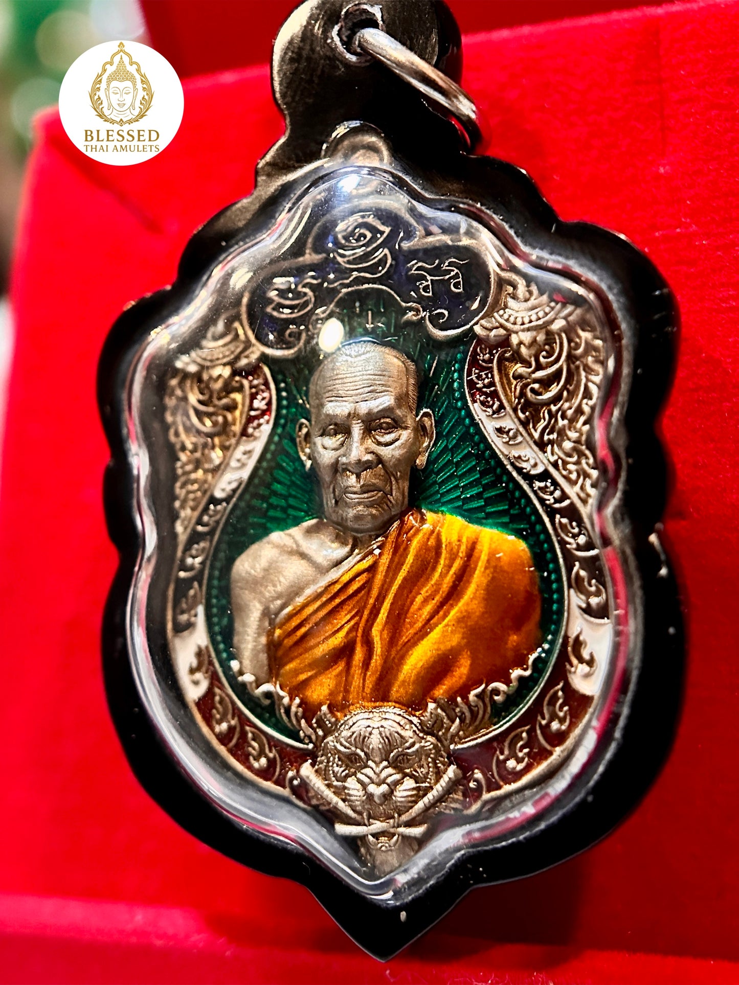 Luang Phor Phat Emerald Tiger & Hanuman Power