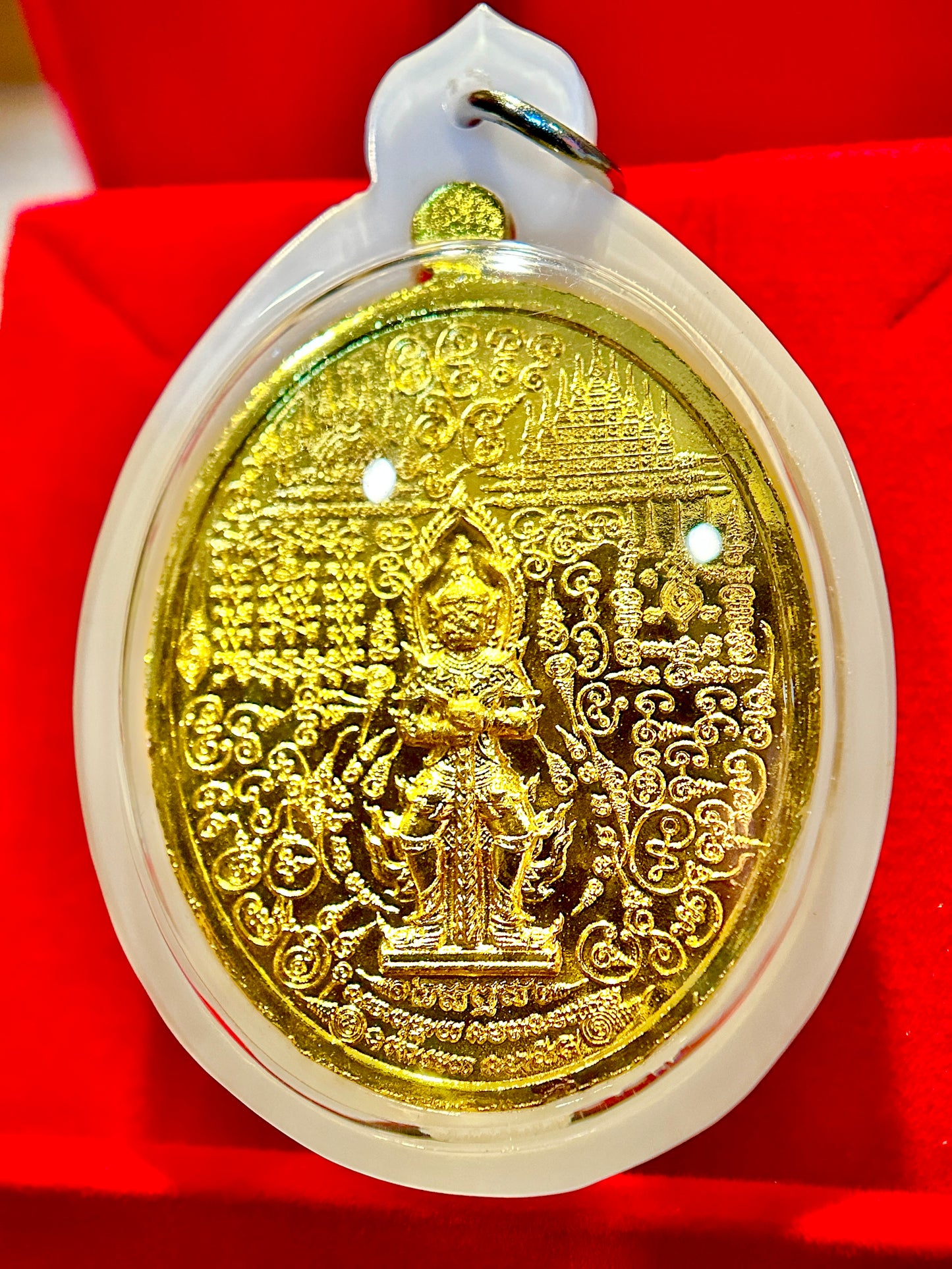 Garuda & Tao Wessuwan (Green/Gold)