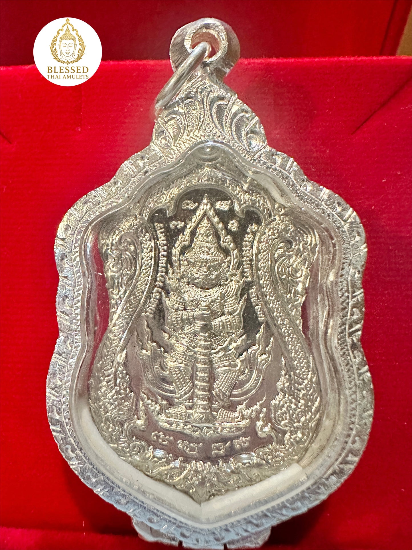 Buddha & Tao Wessuwan (Green Enamel)