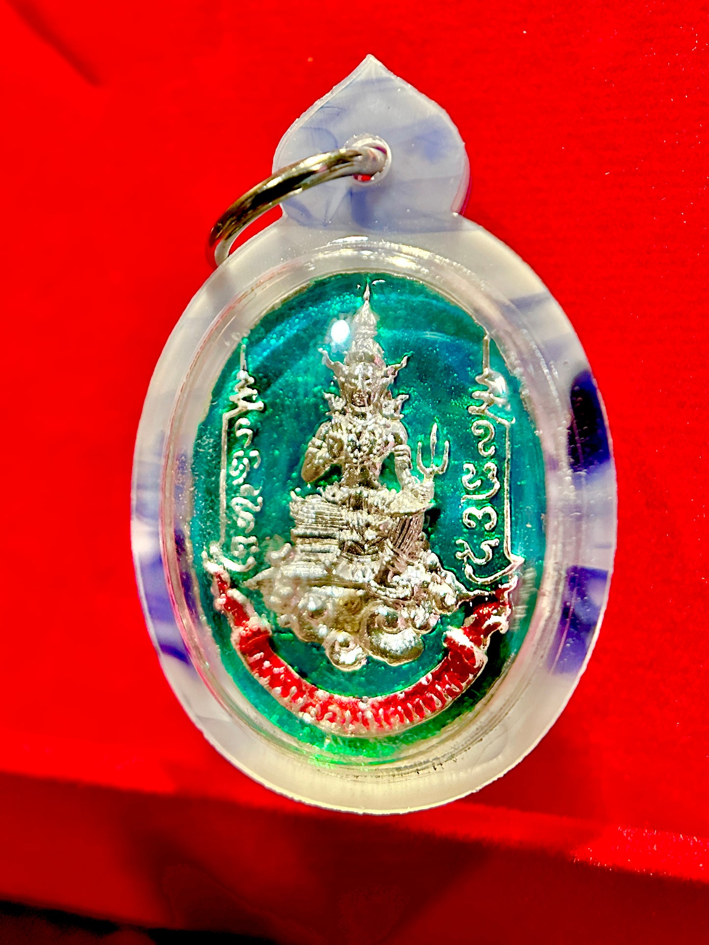 Si Hu Ha Ta & Phra Shiva (Emerald/Silver)