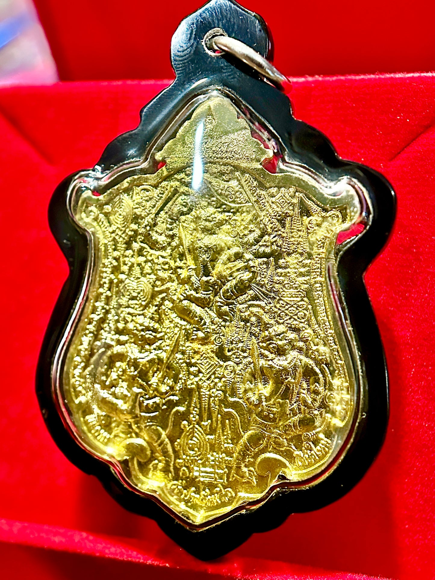 Kali/Shiva & Triple Hanuman (Black/Gold)