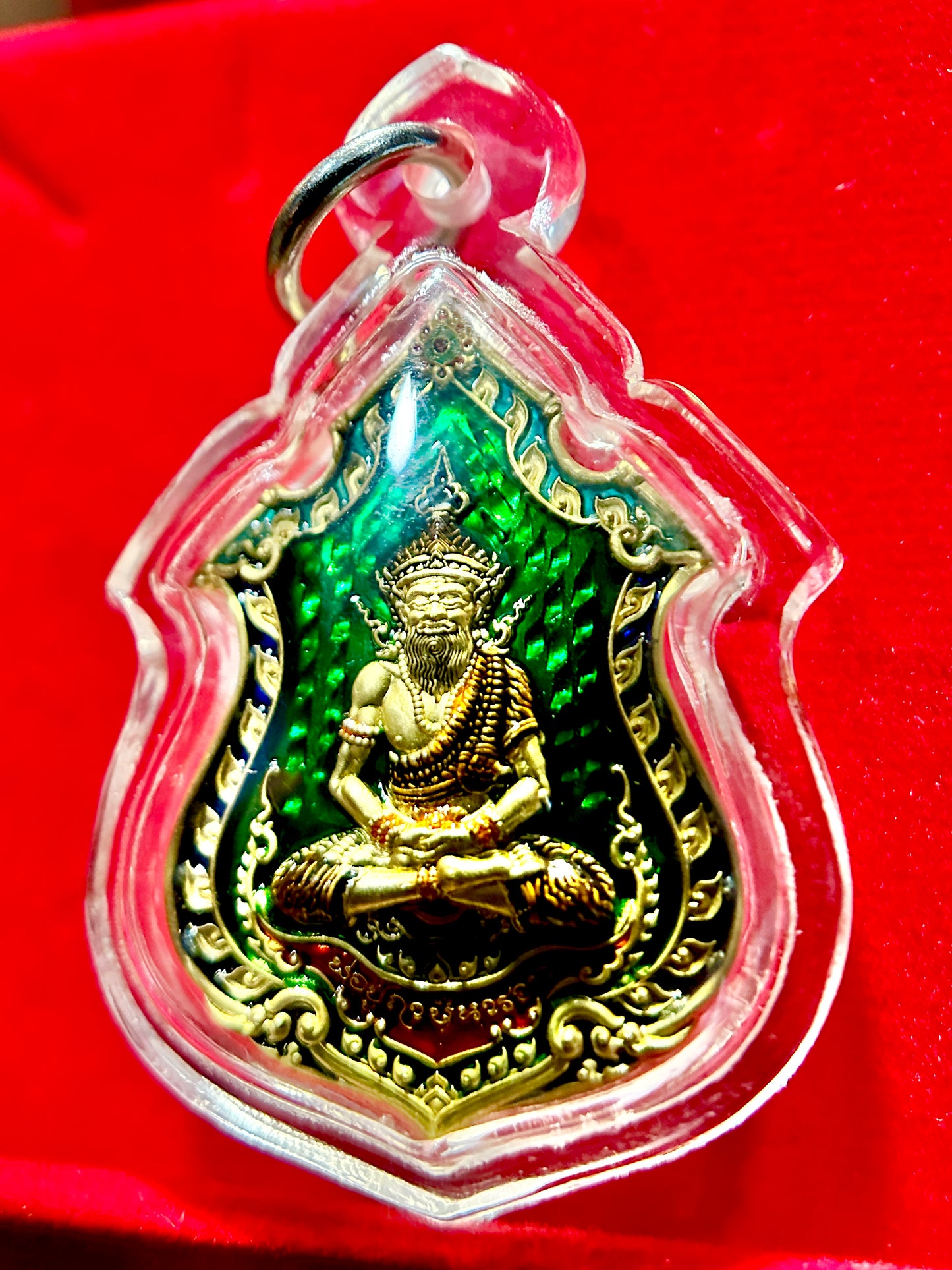 Lersi Ta Fai & Hanuman Riding Singha