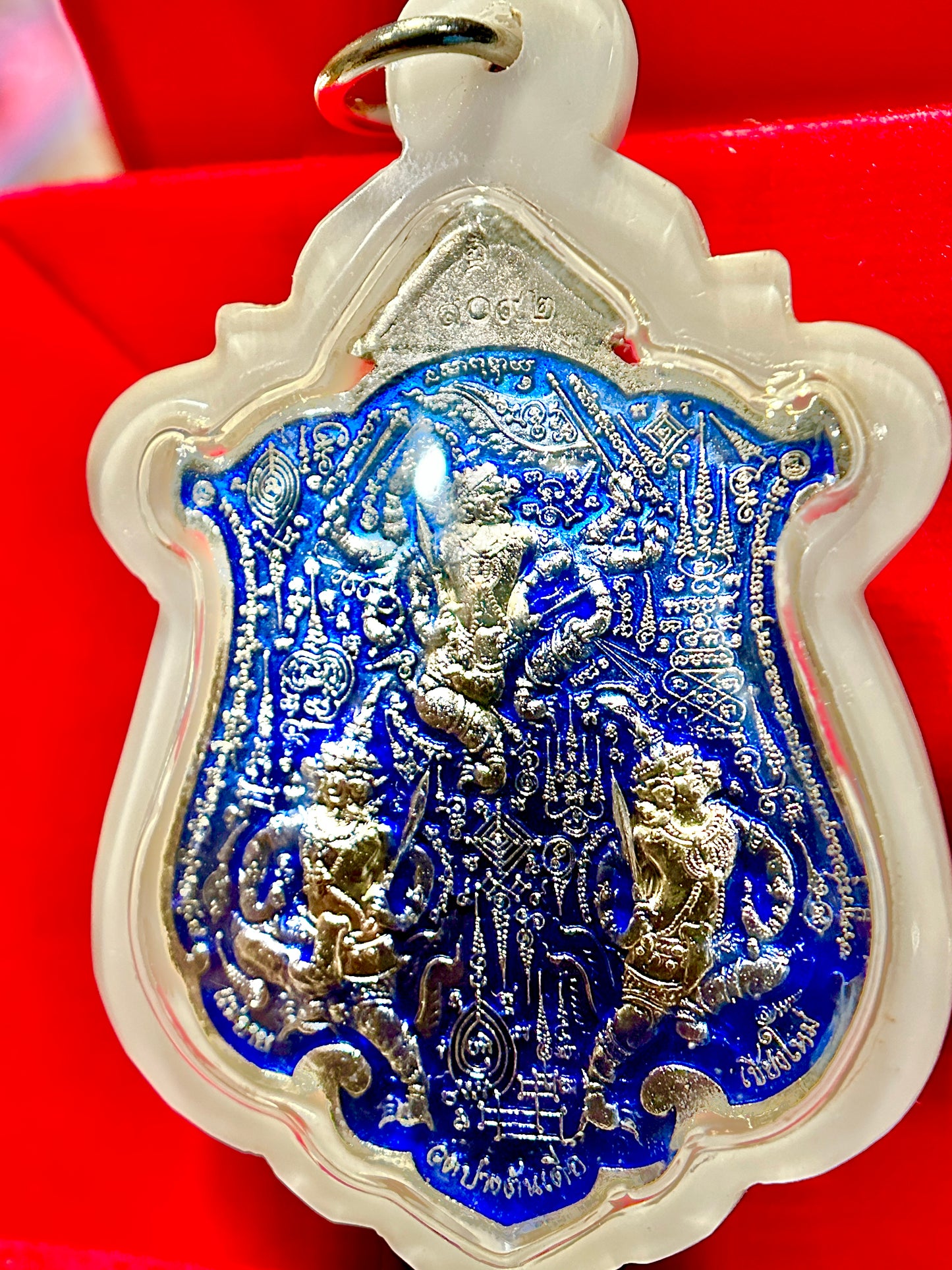 Kali/Shiva & Triple Hanuman (Blue/Silver)