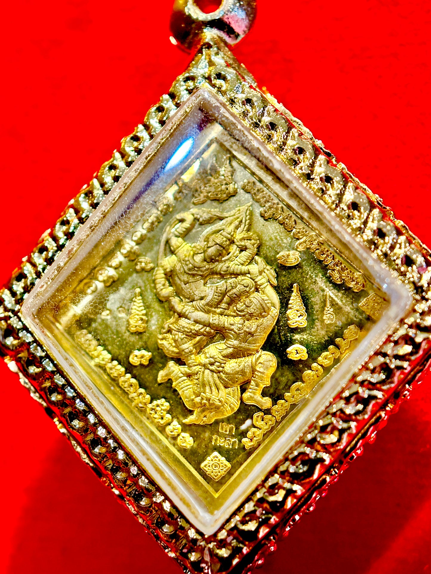 Phra Phrom Diamond Blessing (Red)