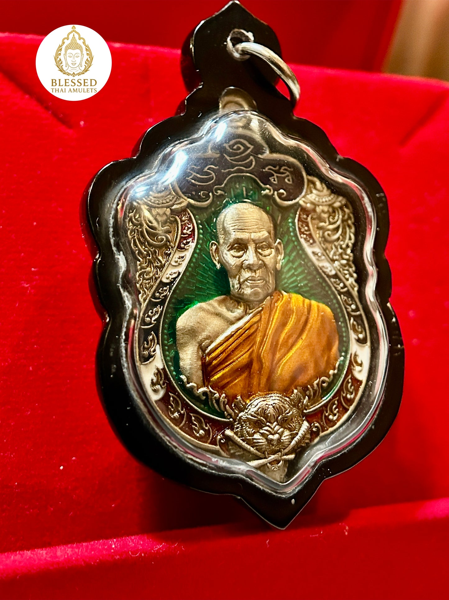 Luang Phor Phat Emerald Tiger & Hanuman Power