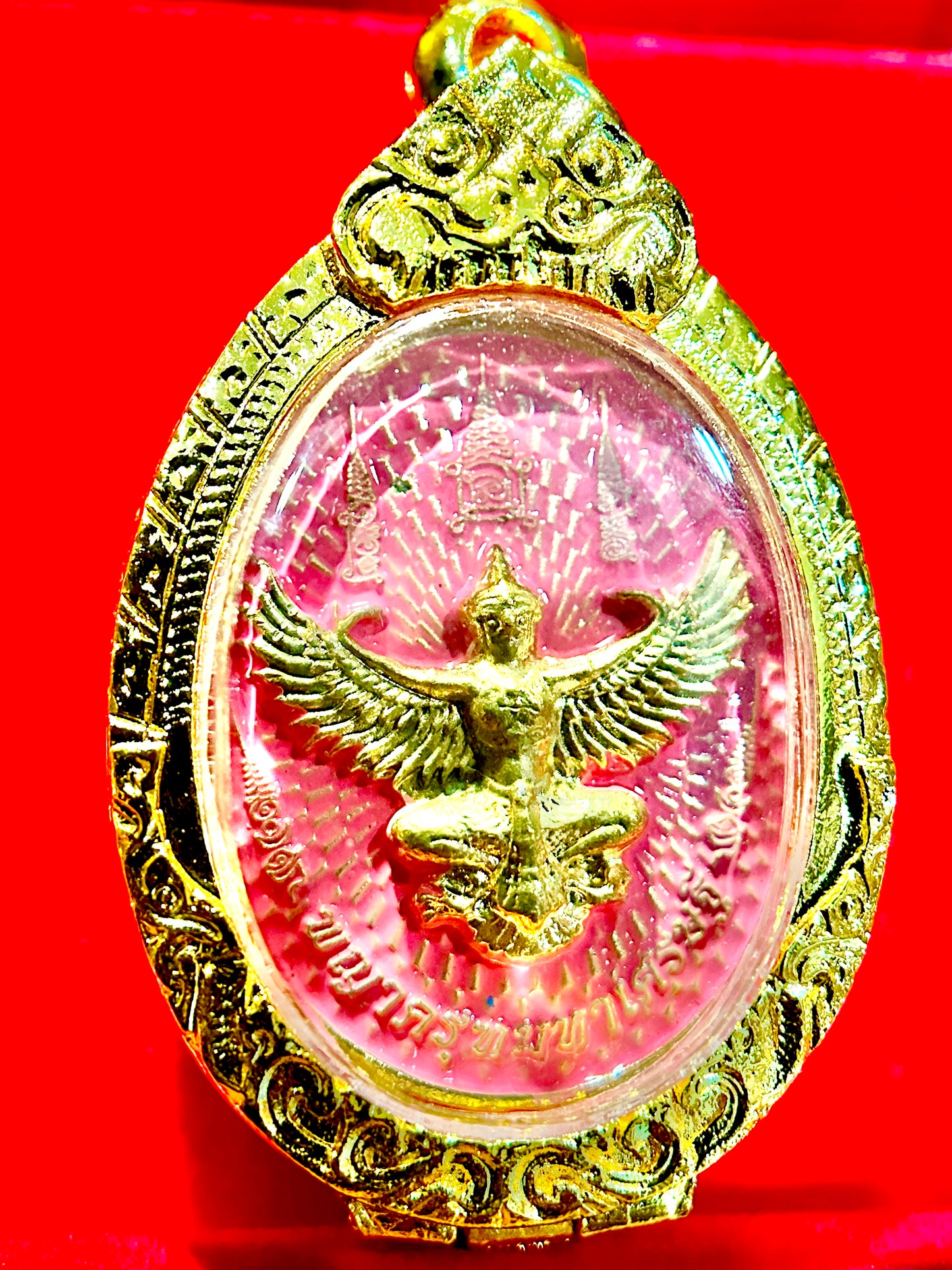 Garuda & Rahu (Pink)