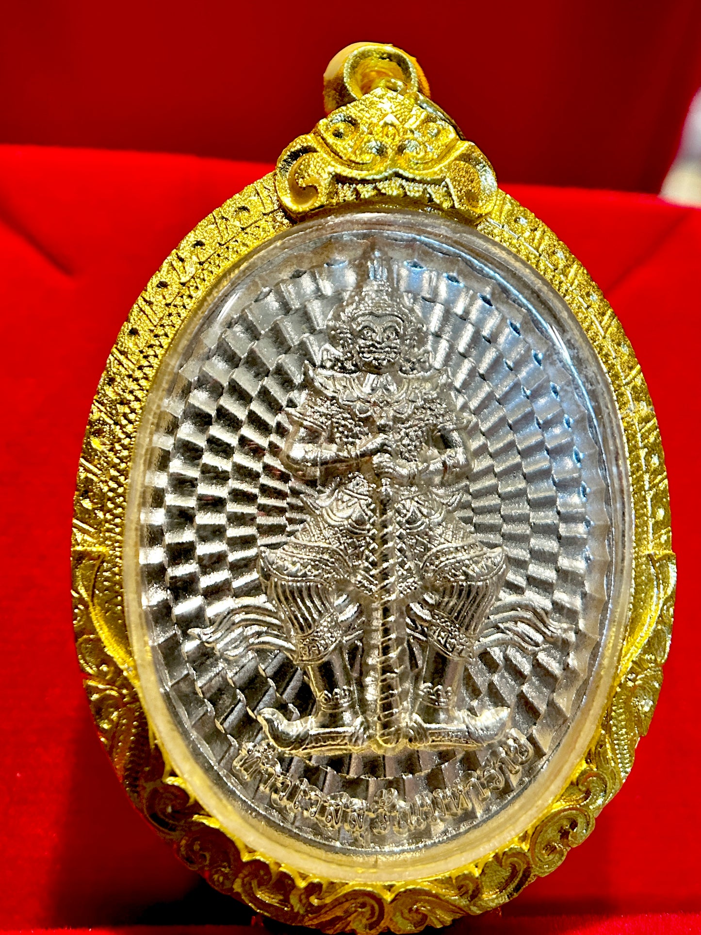 Tao Wessuwan & Rahu Silver Wealth Guardian