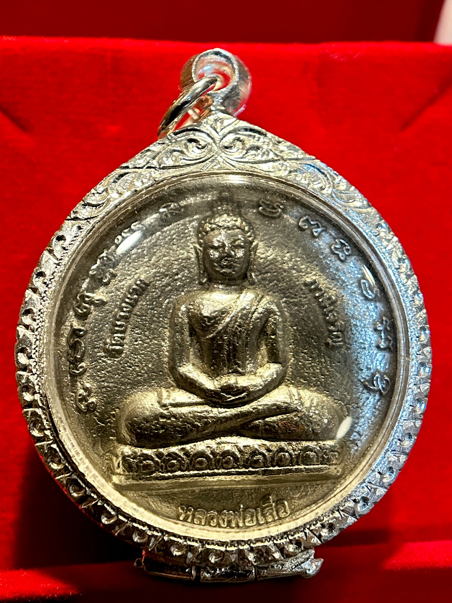 Tiger Spirit & Luang Po Suea Monk Blessing (Purple)