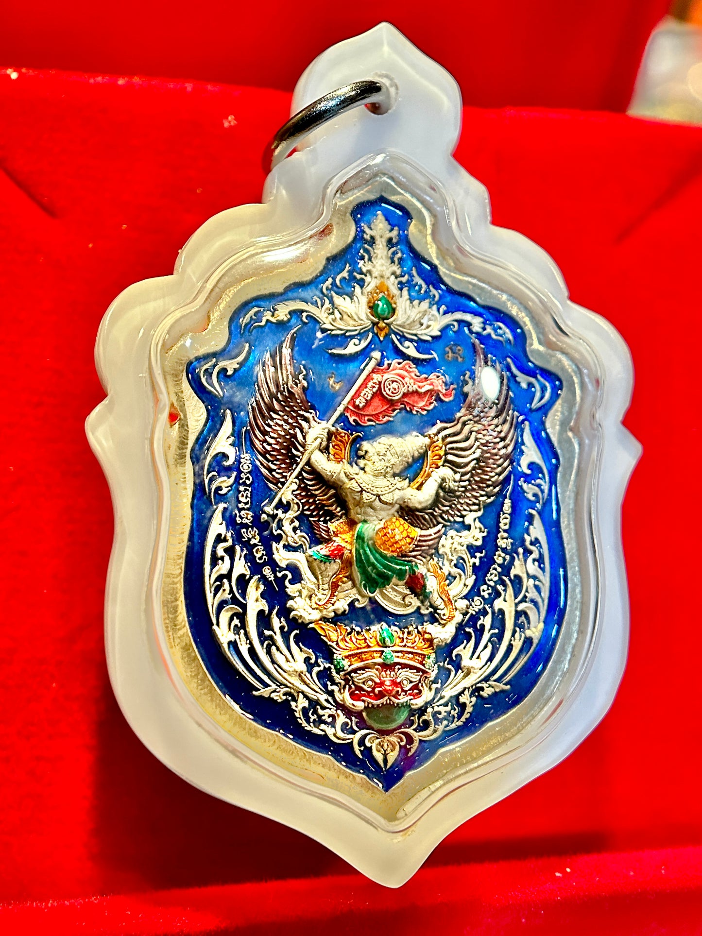 Tao Wessuwan & Garuda (Sapphire Blue Guardian)