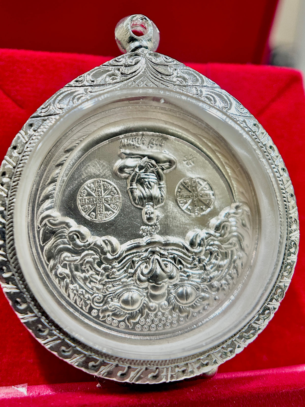 Silver Rahu & Fortune (Double Sided)