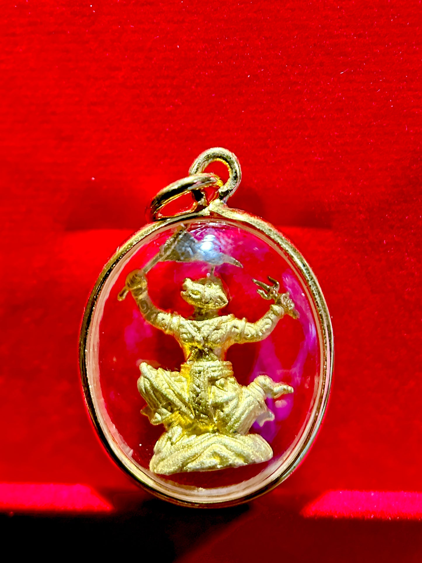 Hanuman Leaping into Battle