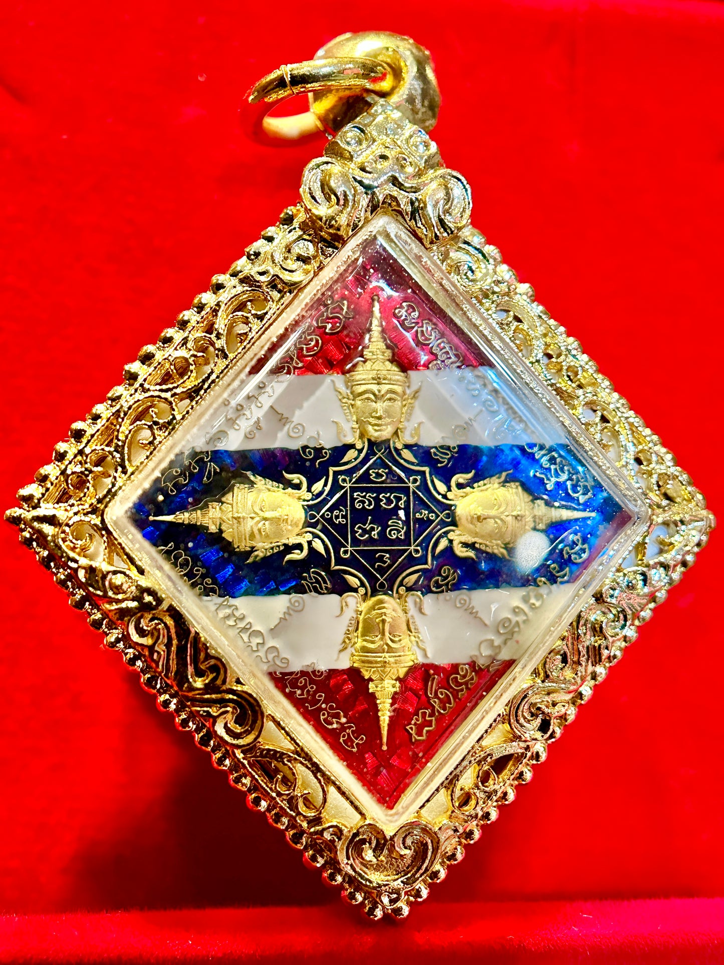 Phra Phrom Diamond Blessing (Thai Flag)