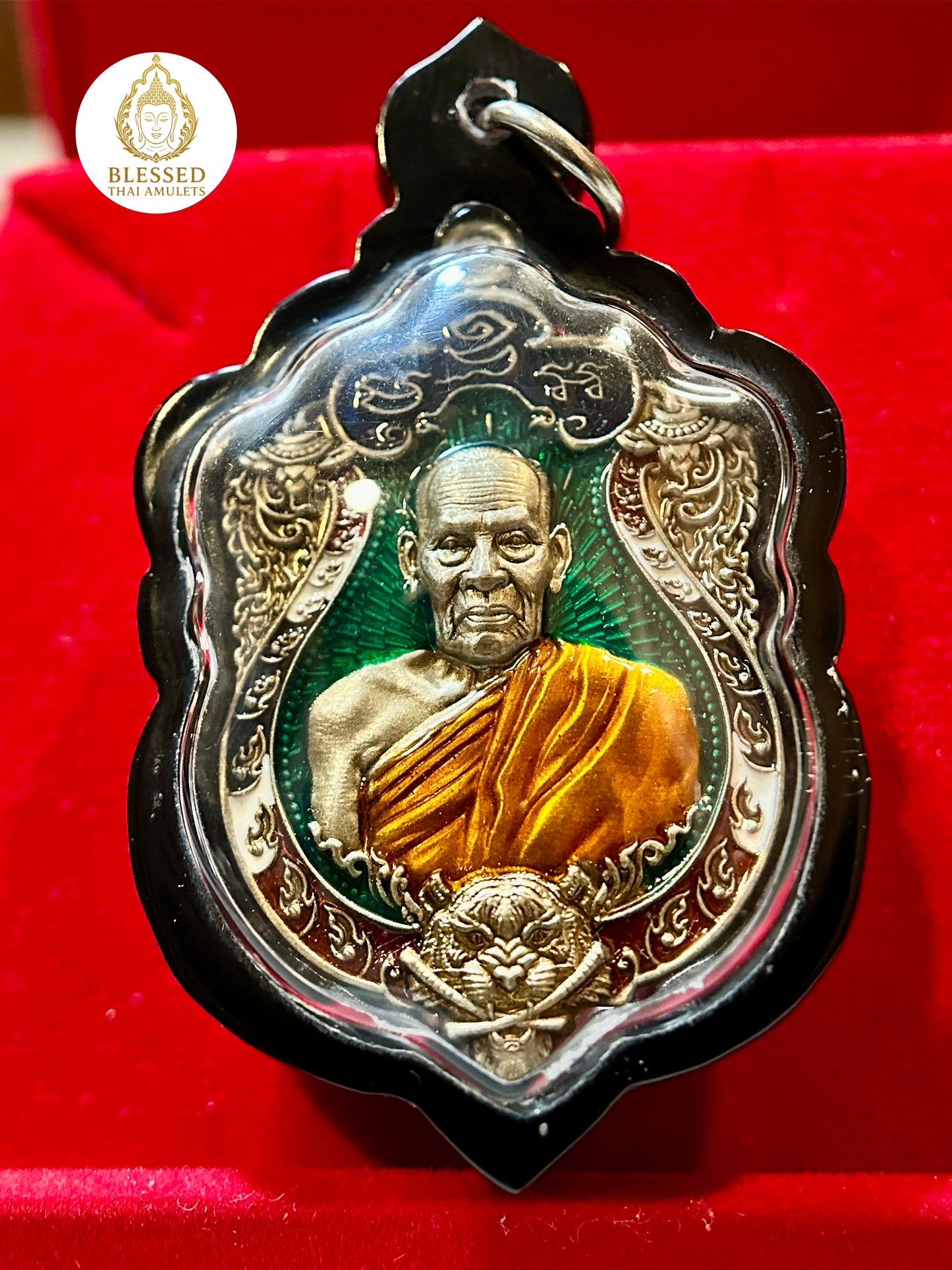 Luang Phor Phat Emerald Tiger & Hanuman Power