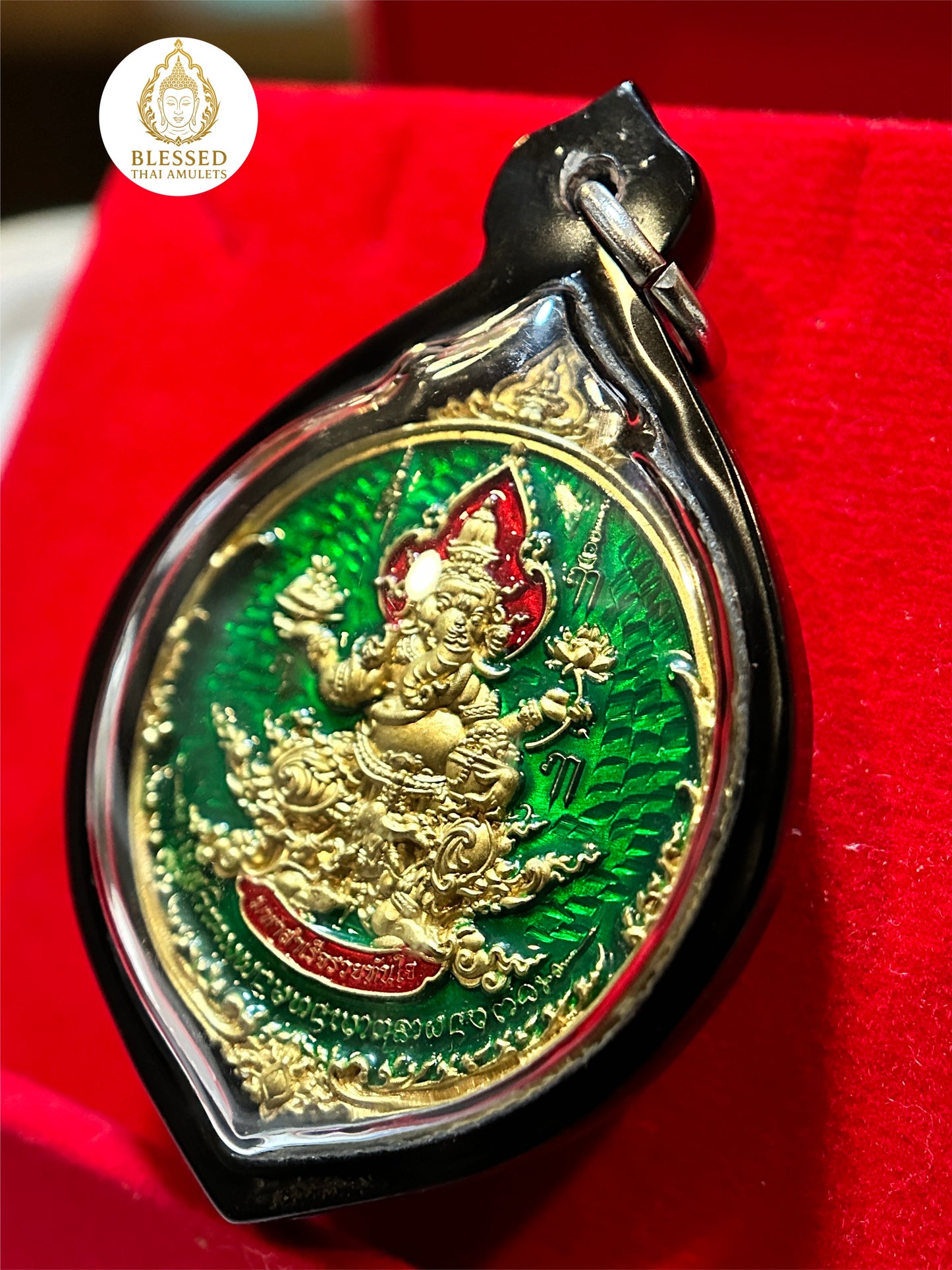 Ganesha of Abundance (Emerald Edition)