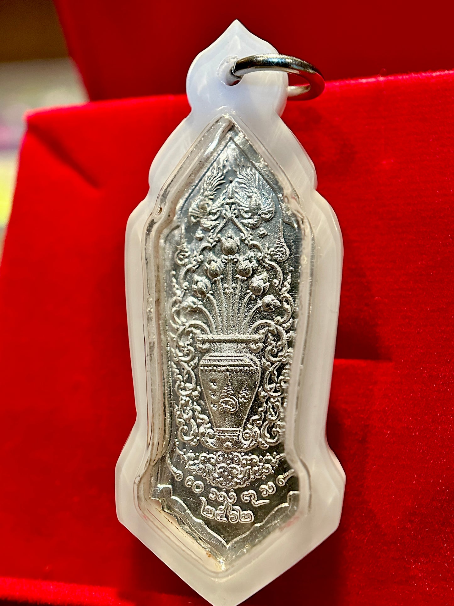 Tao Wessuwan Silver & Sapphire Guardian