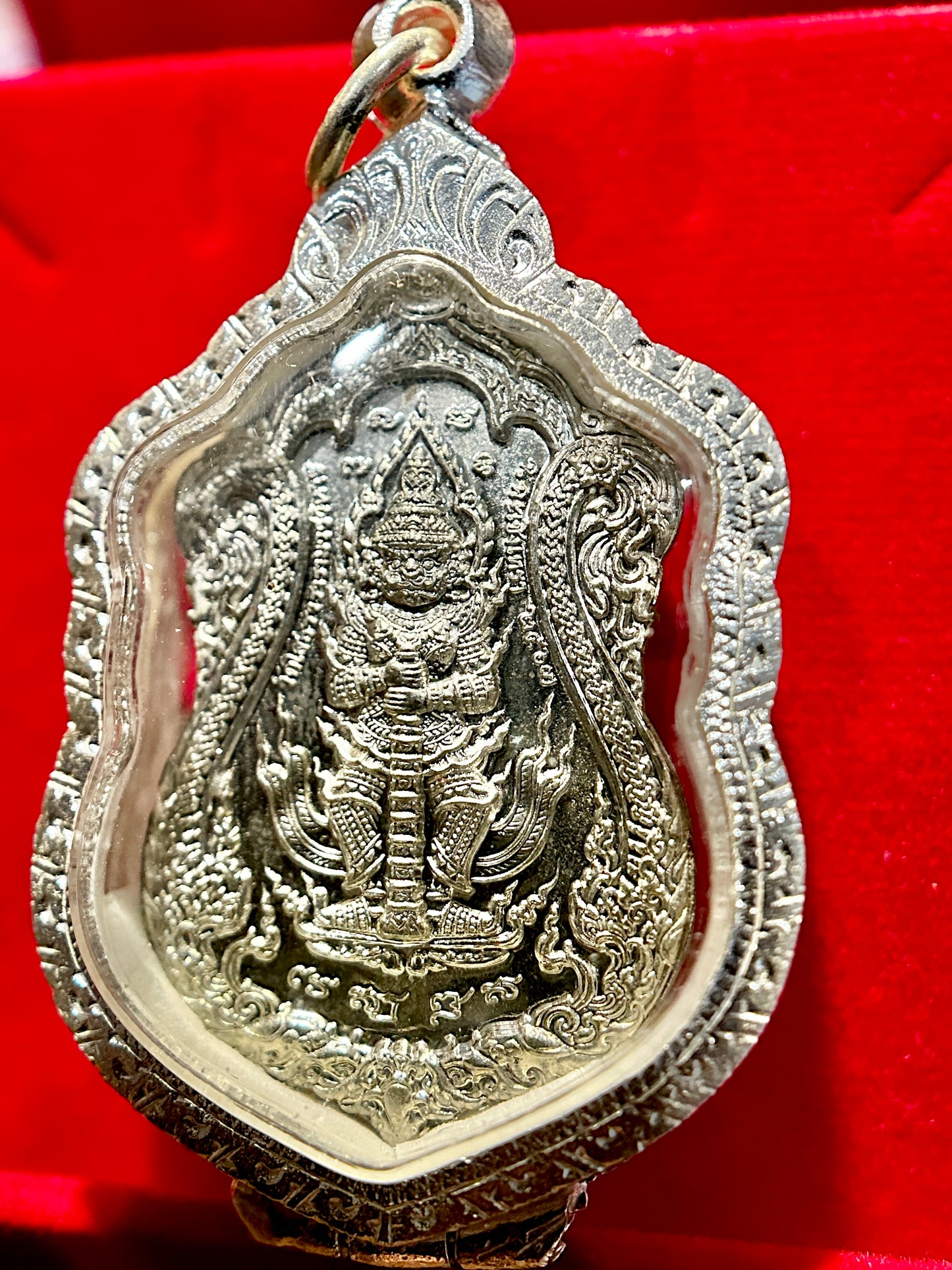 Buddha & Tao Wessuwan (Green Enamel)