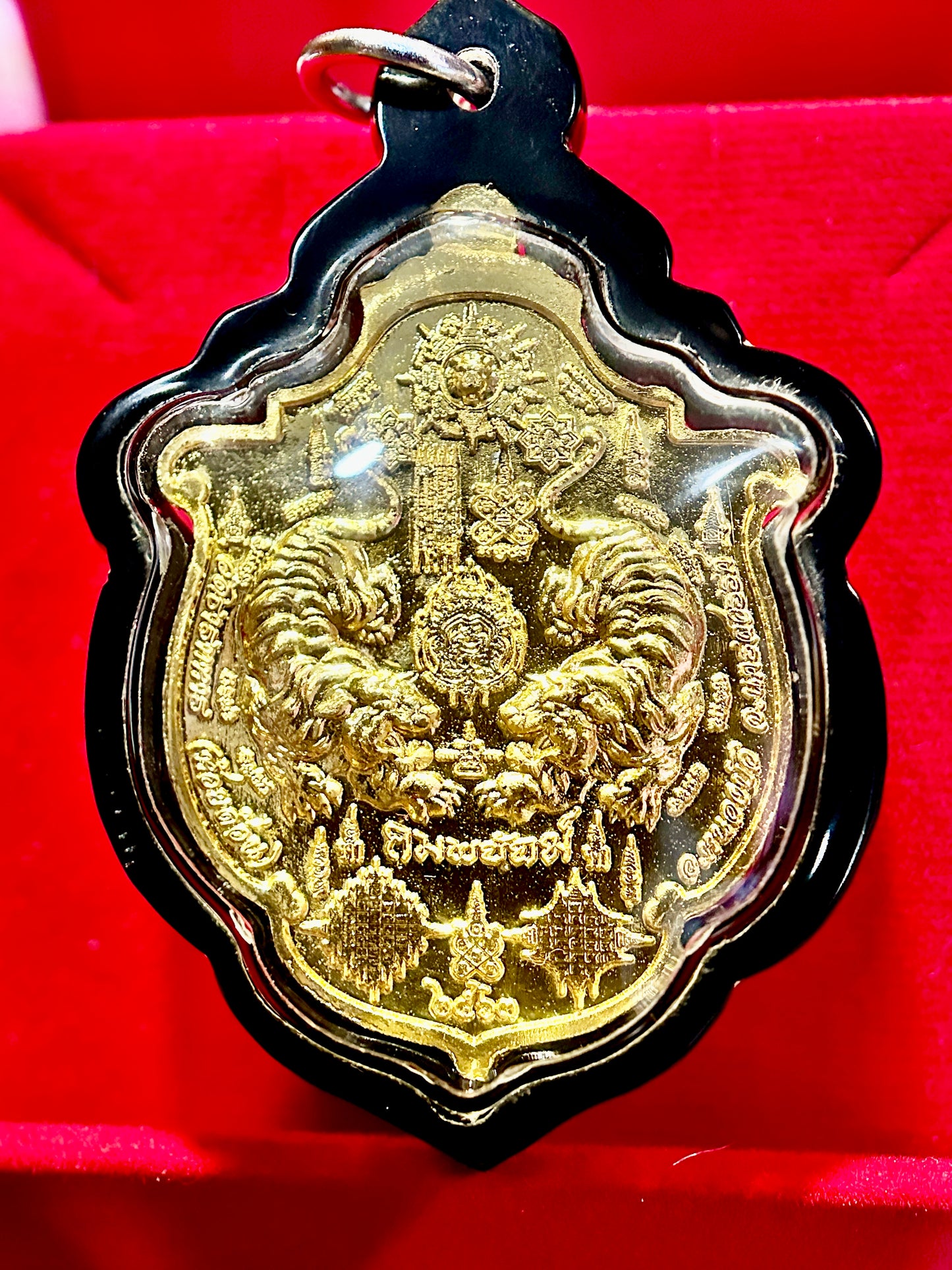 Luang Phor Phat Tiger Power (Red/Gold)