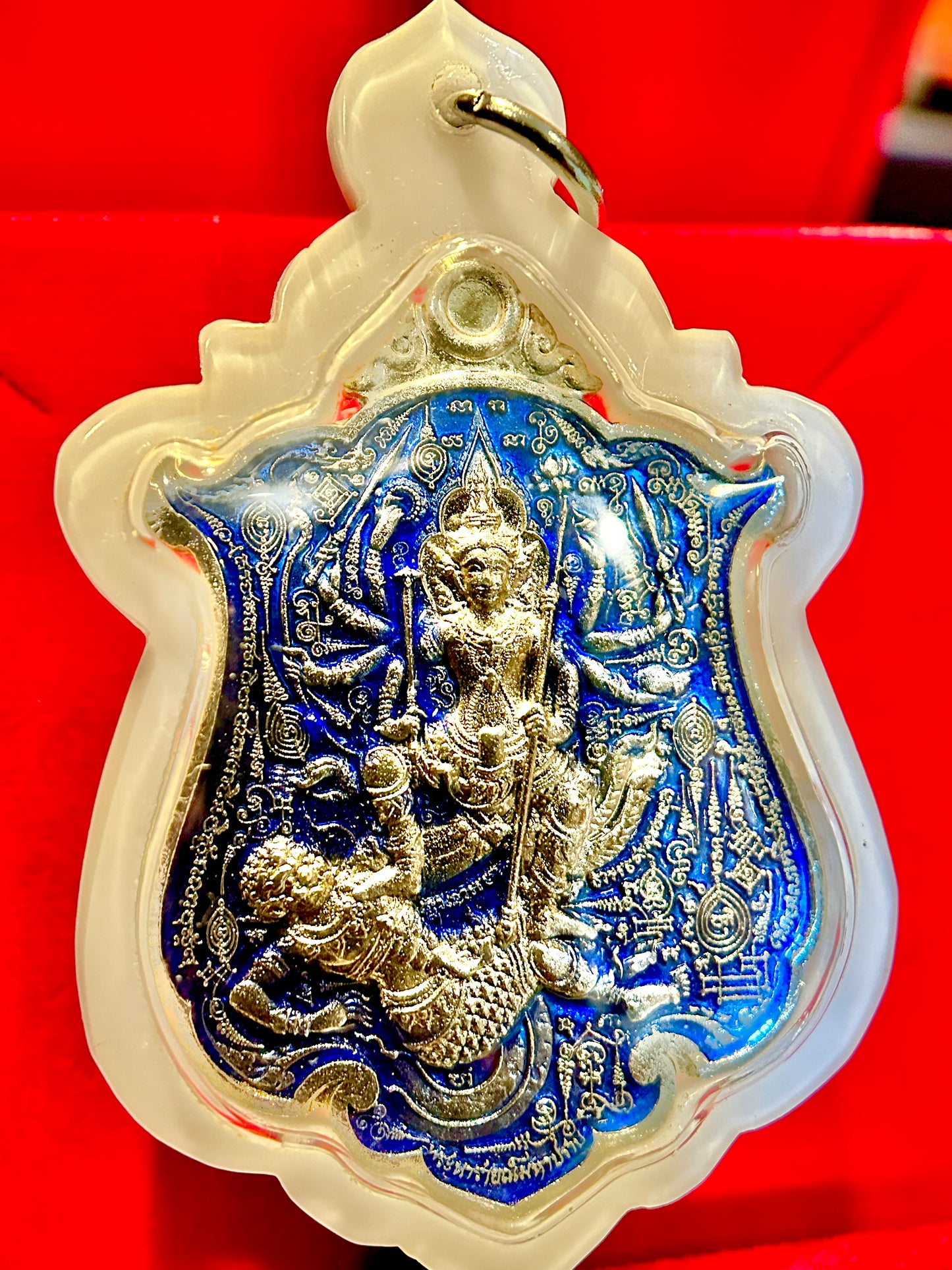 Kali/Shiva & Triple Hanuman (Blue/Silver)