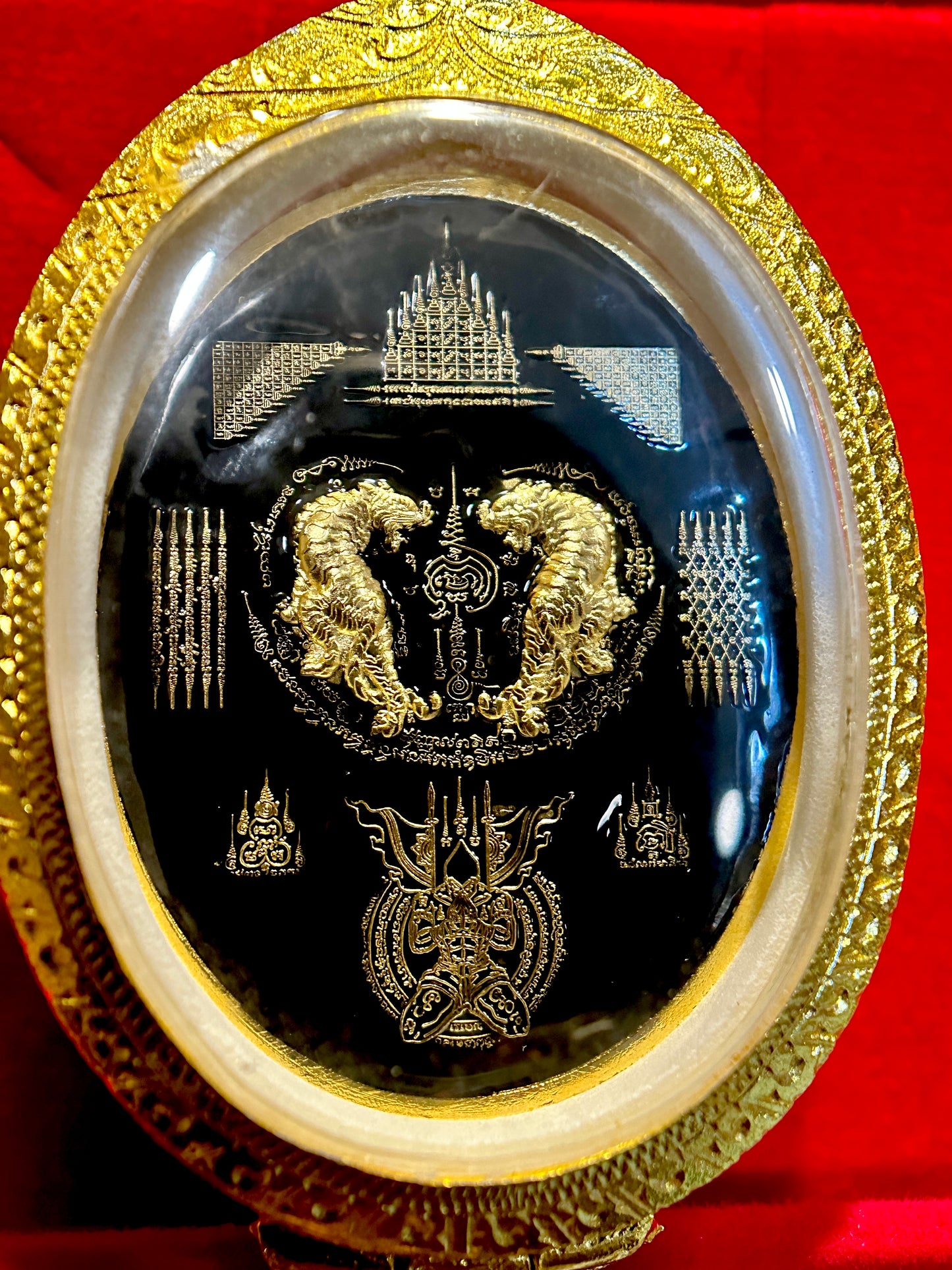 Nai Khanom Tom Signature Amulet (Black & Gold Edition)