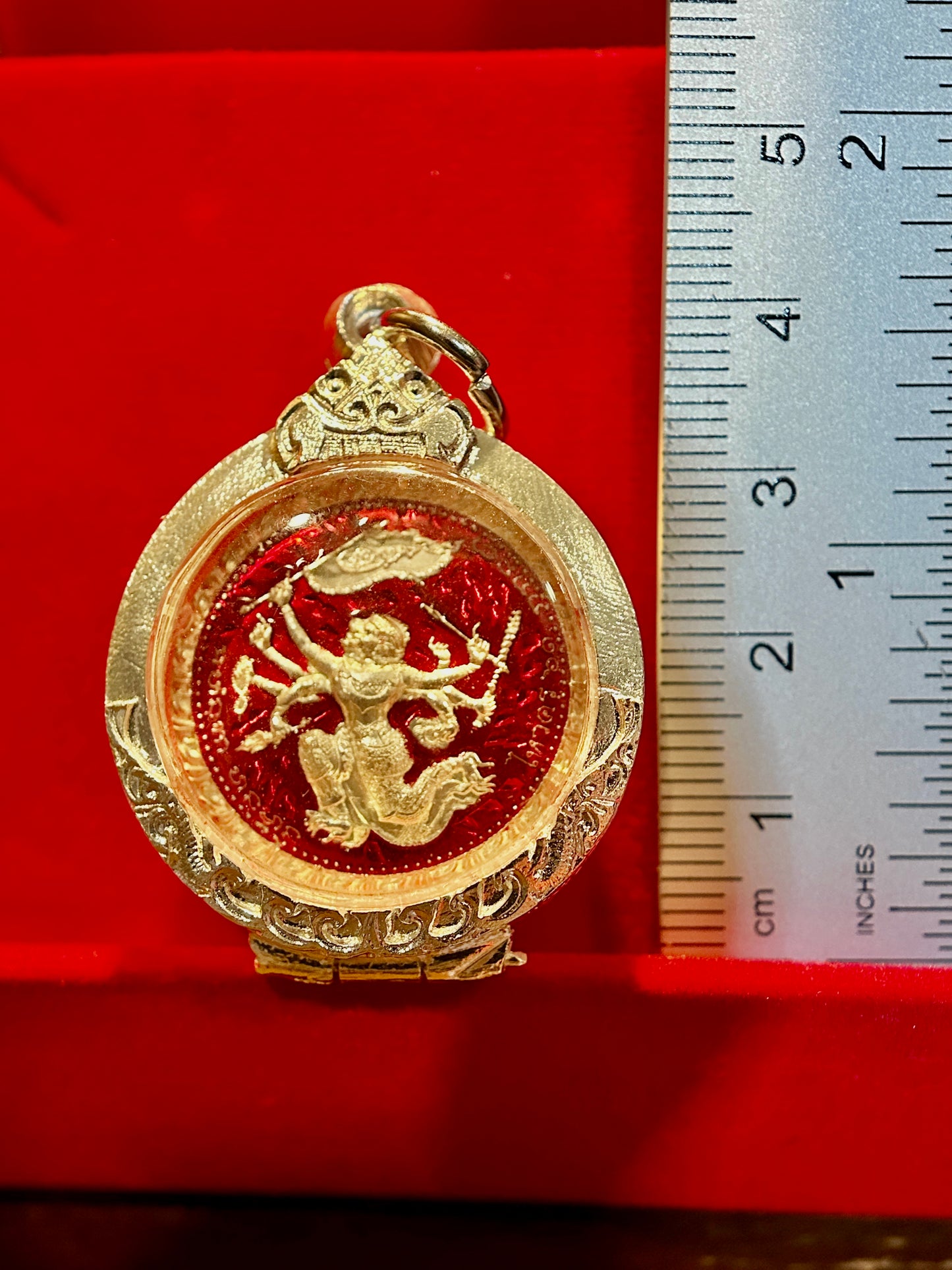 Hanuman of the Crimson Moon –(Real Silver)