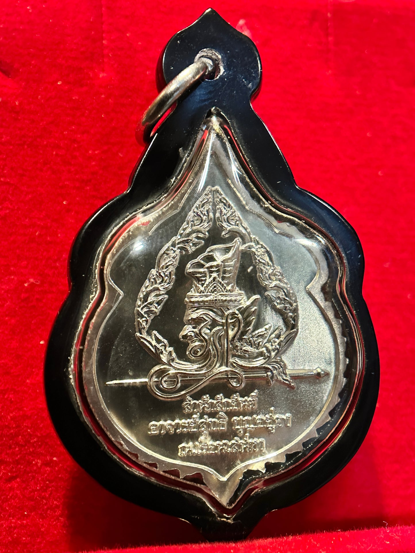 Tao Wessuwan Silver Guardian Amulet