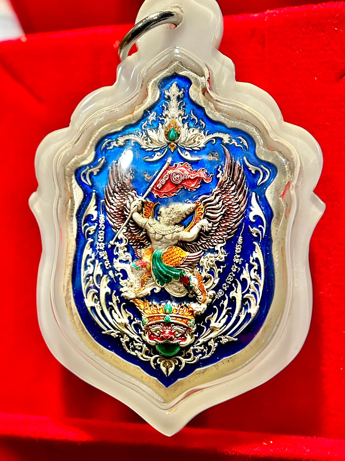Tao Wessuwan & Garuda (Sapphire Blue Guardian)
