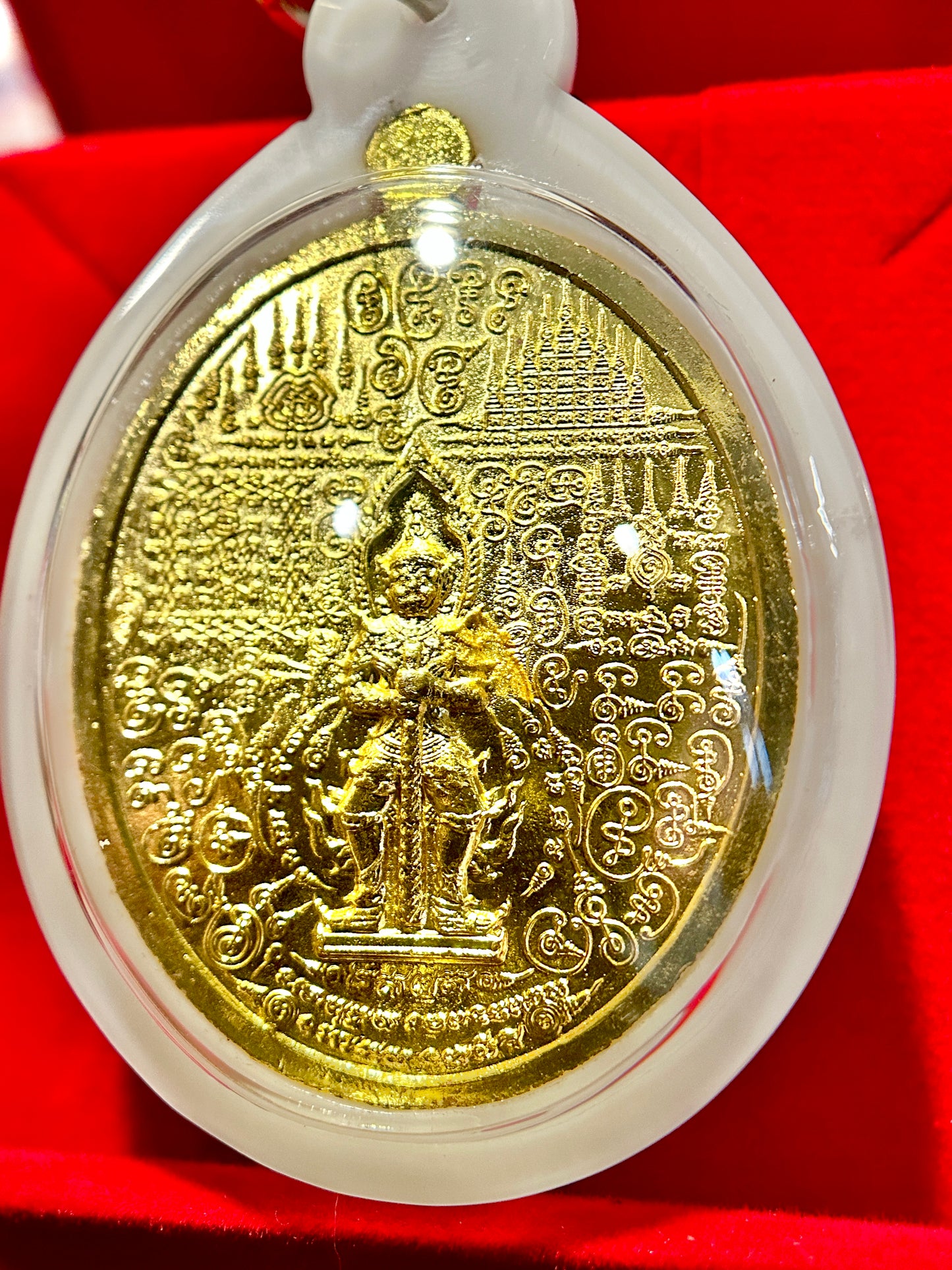 Garuda Sky Guardian Amulet (White Case)
