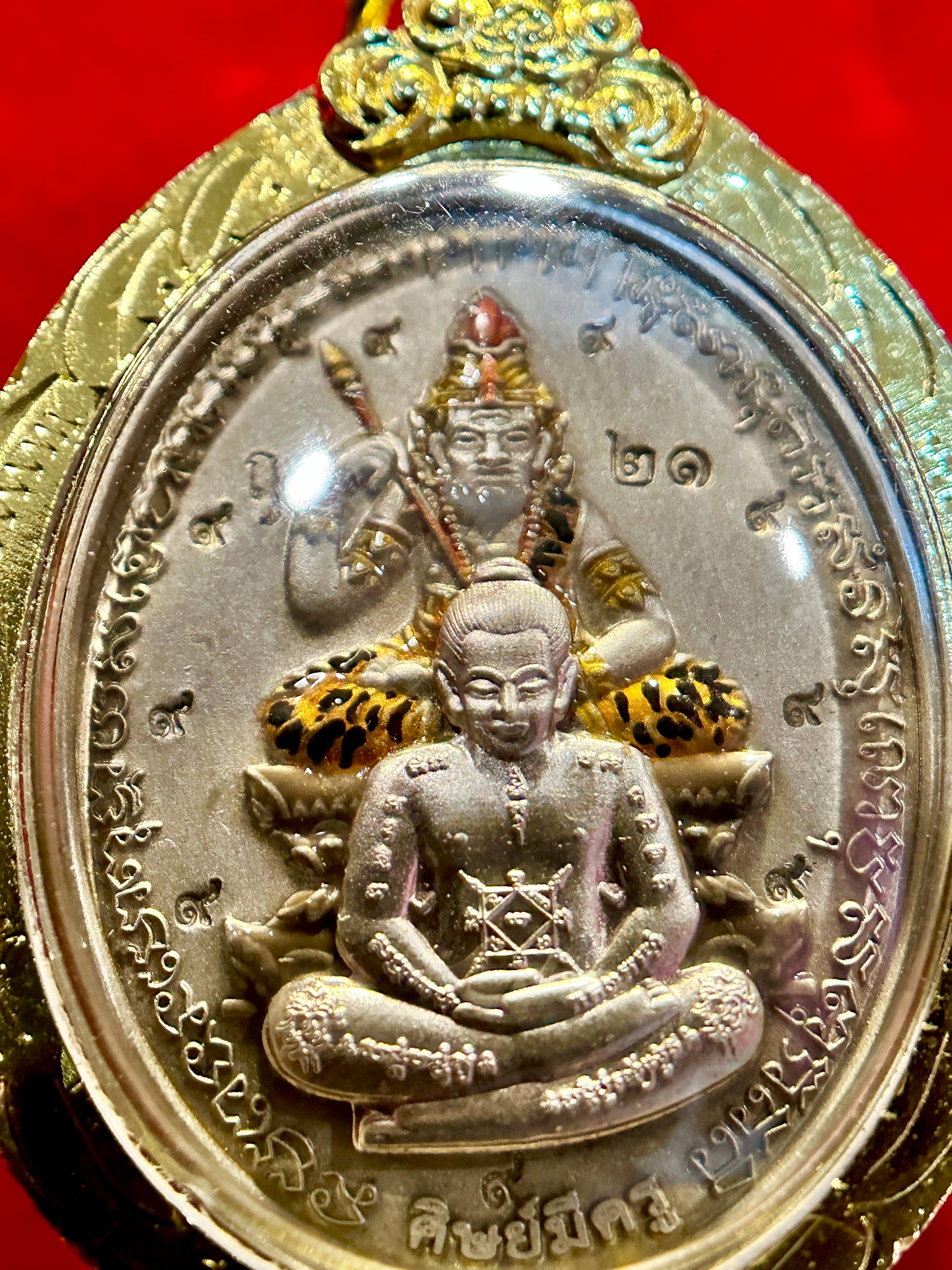 Lersi Sak Yant Master Amulet