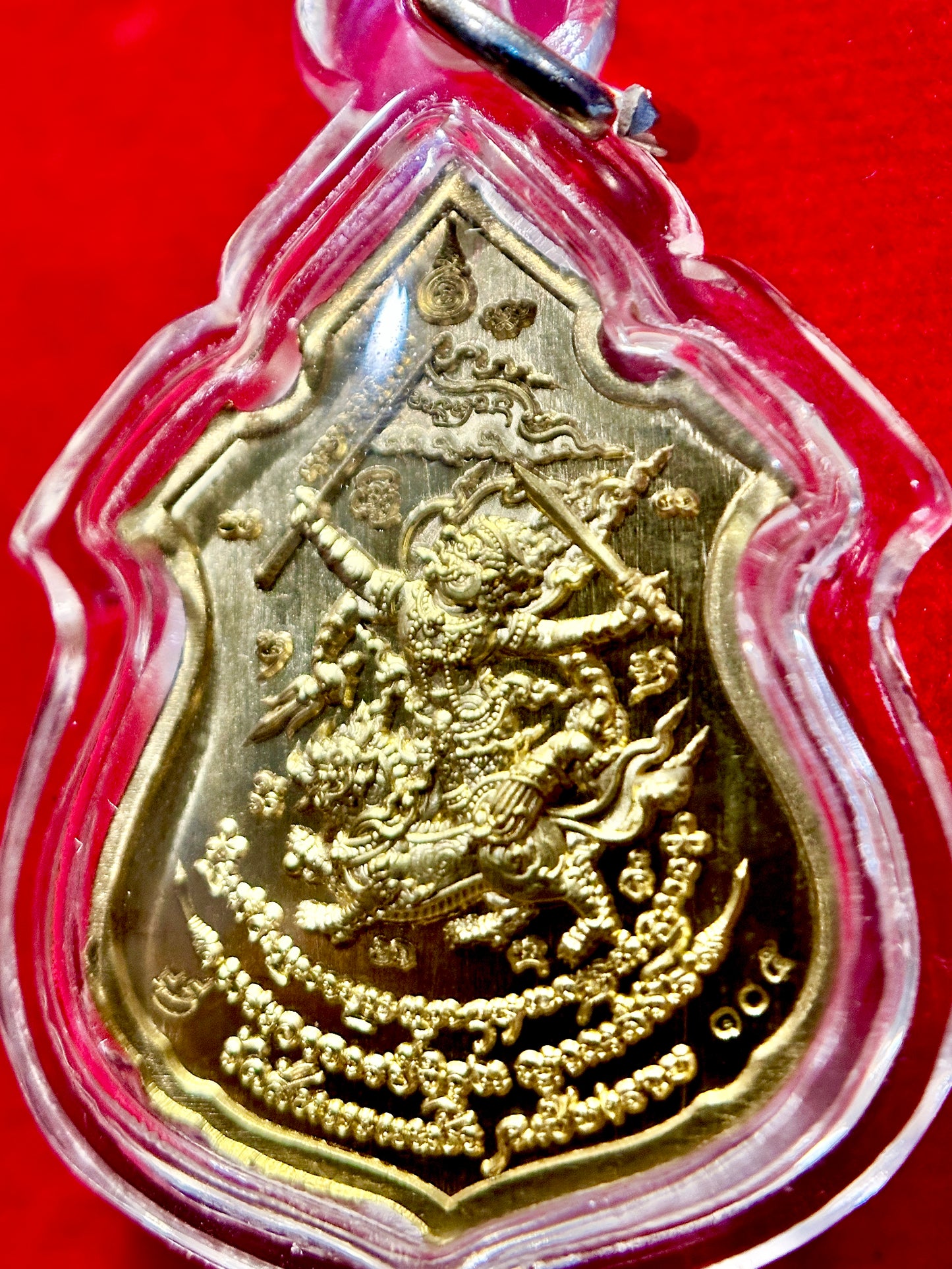 Lersi Ta Fai & Hanuman Riding Singha
