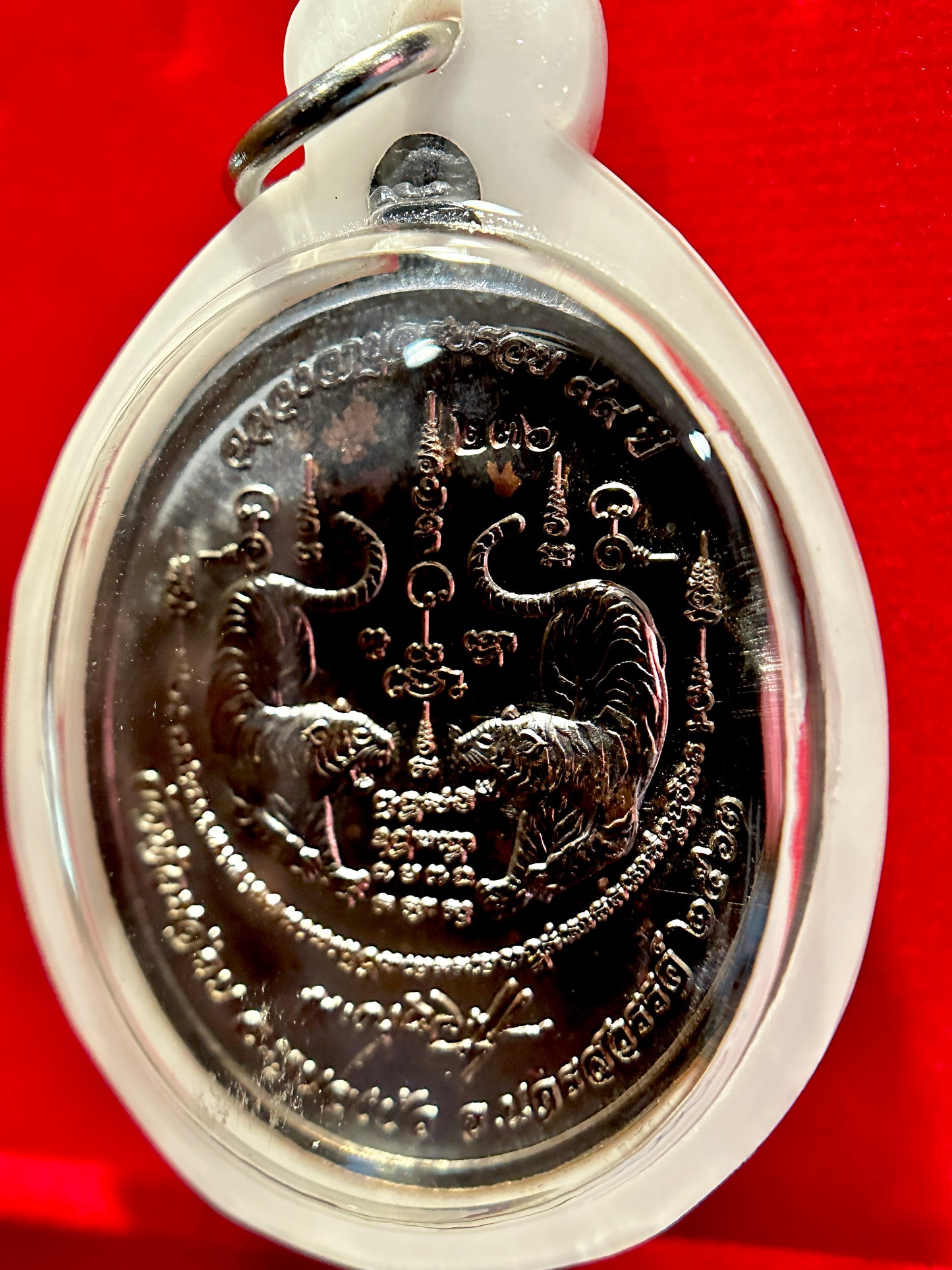 Luang Phor Phat Twin Tigers Wealth & Protection Amulet