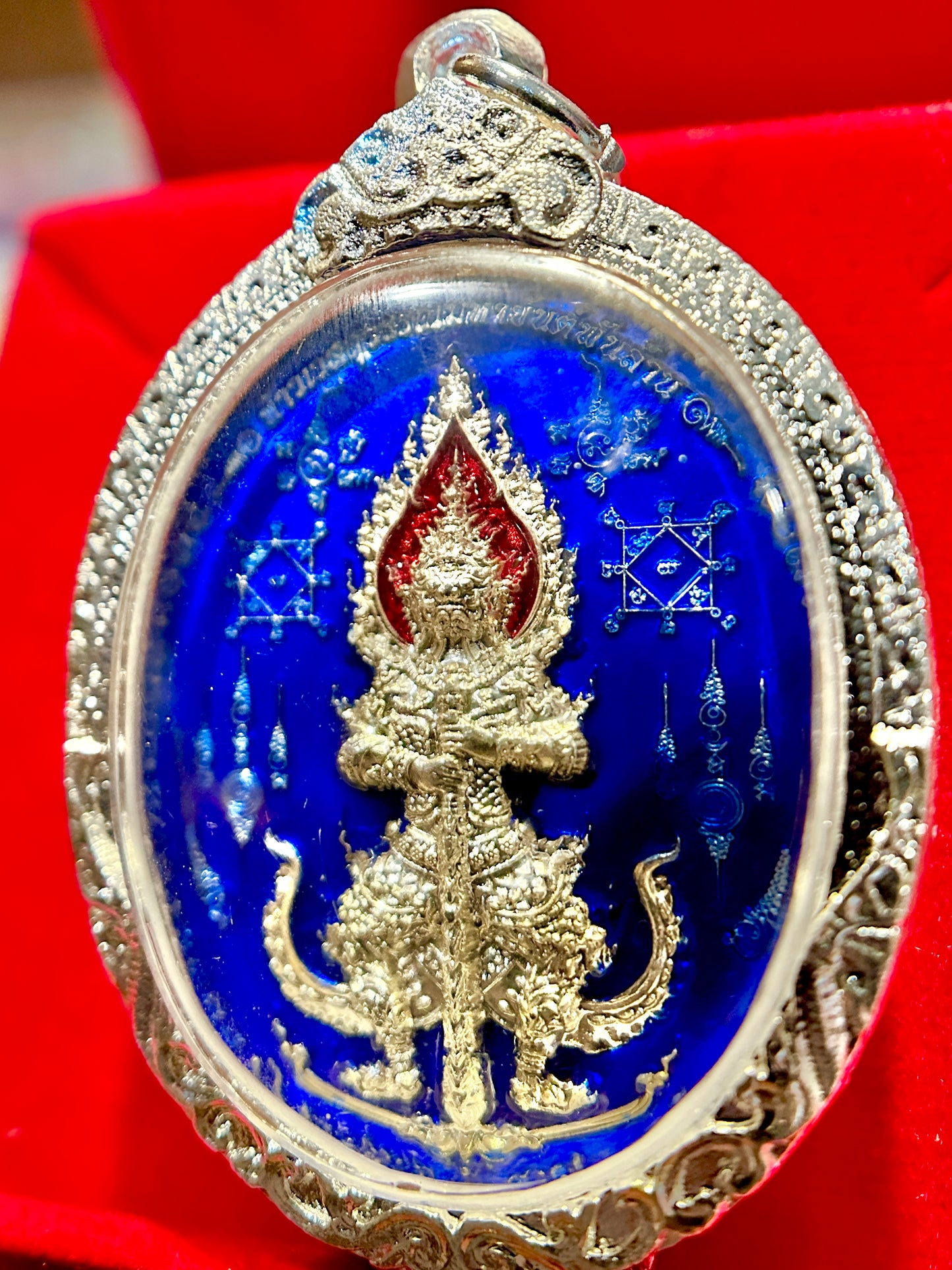 Tao Wessuwan Yantra (Blue)