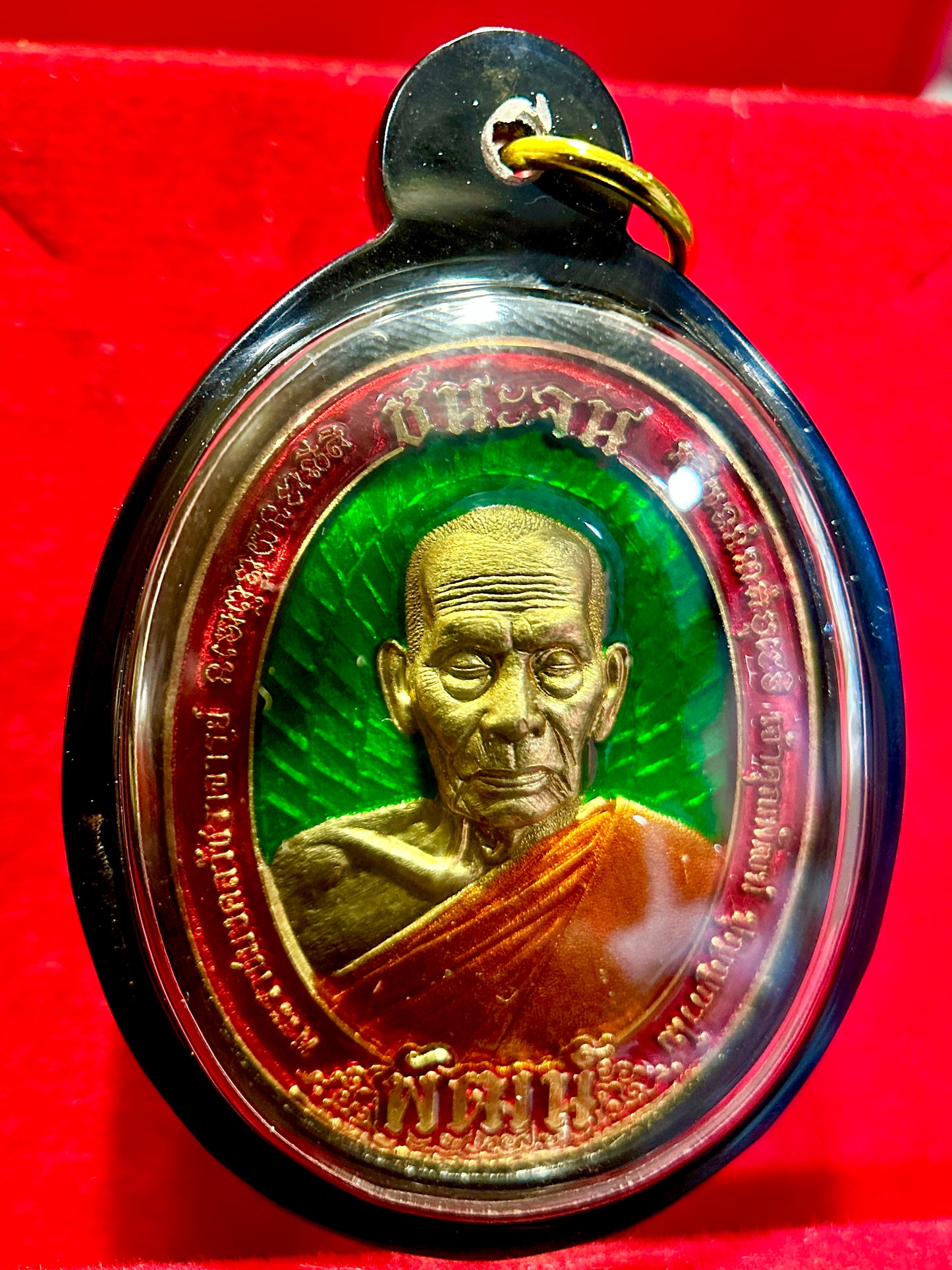 Tao Wessuwan & Luang Phor Phat (Emerald Flame)