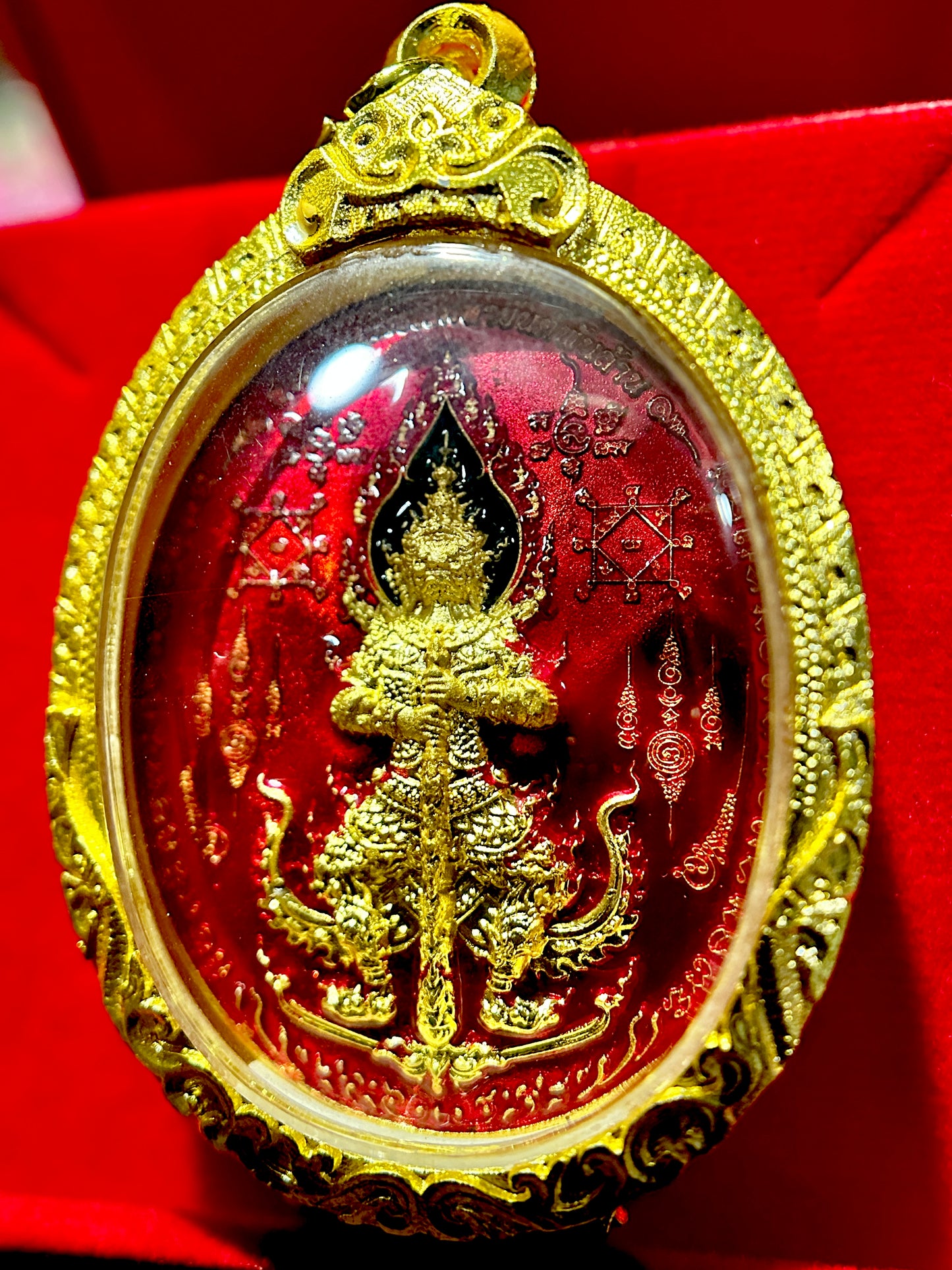 Tao Wessuwan Yantra (Red)