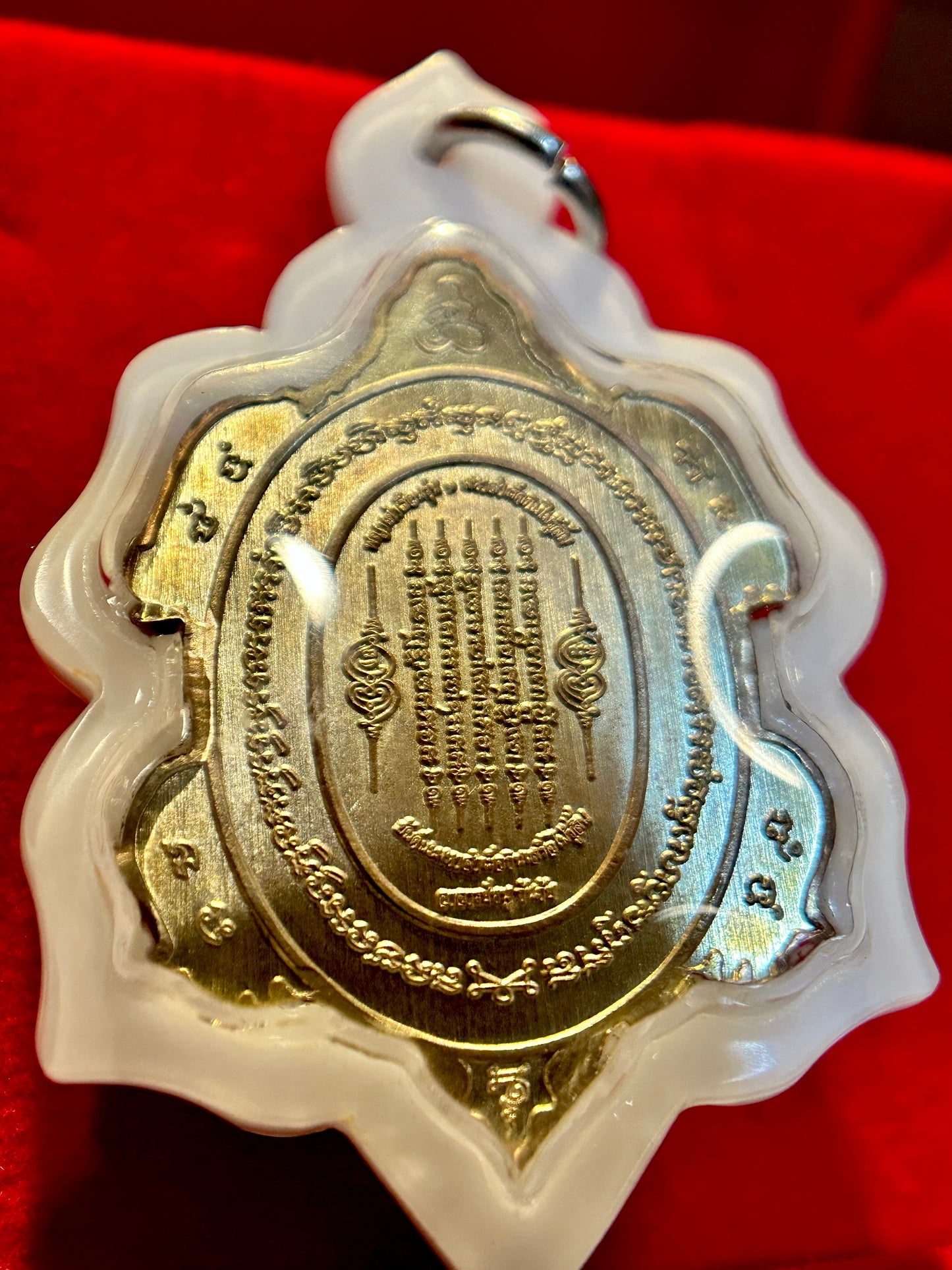 Turtle Shield of Wisdom (White & Blue)