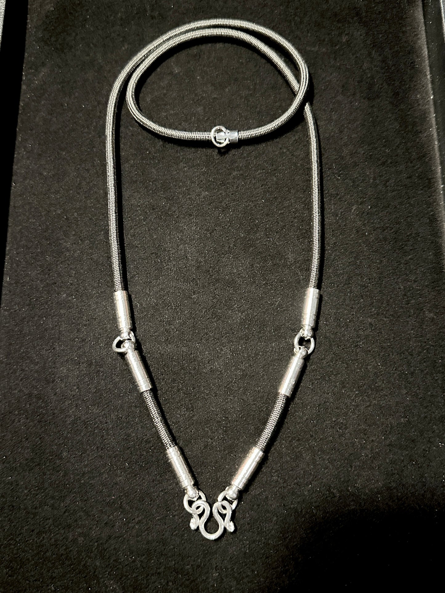 4-Amulet Rope Necklace