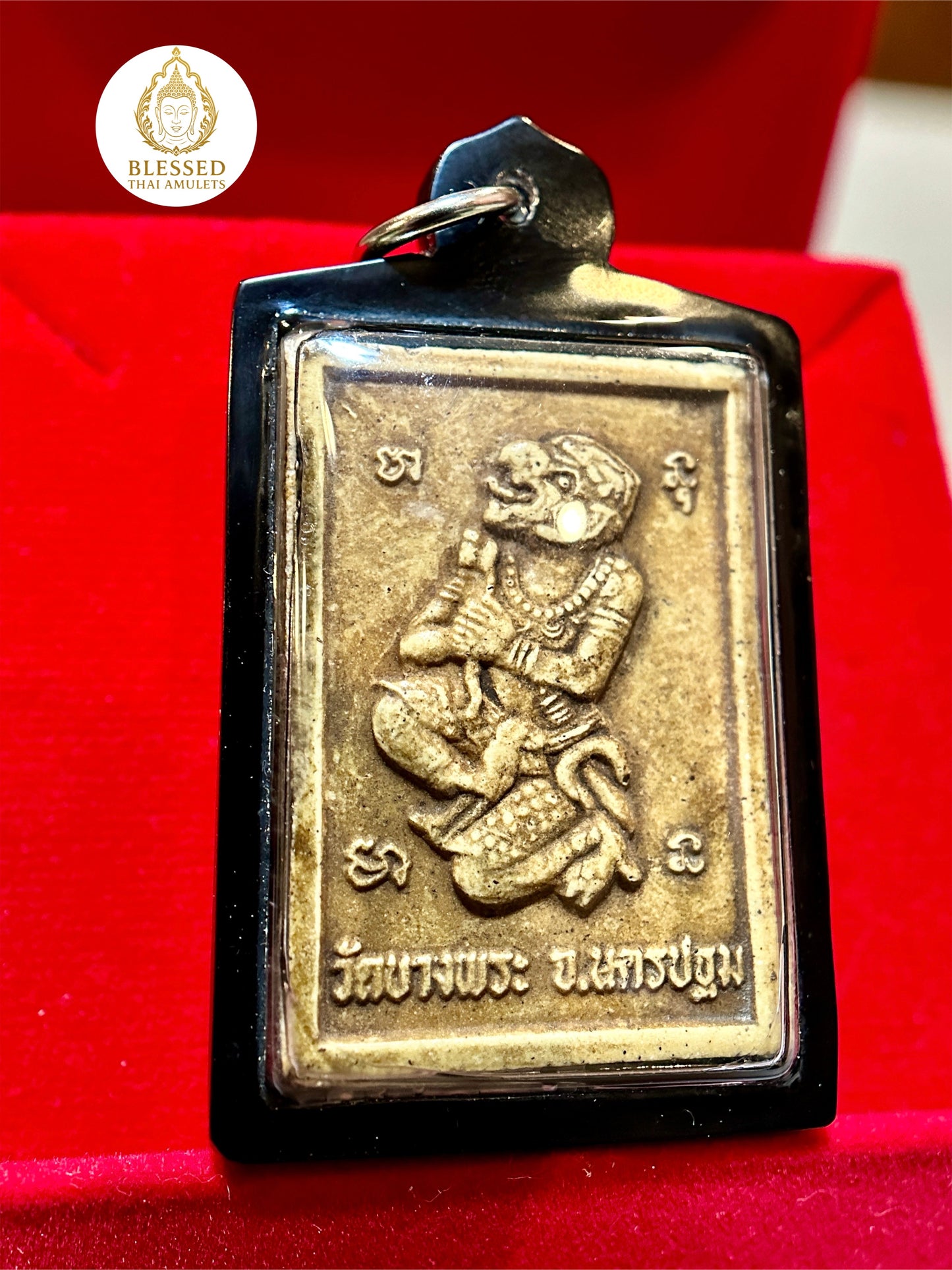 Hanuman & Monk Riding Tiger