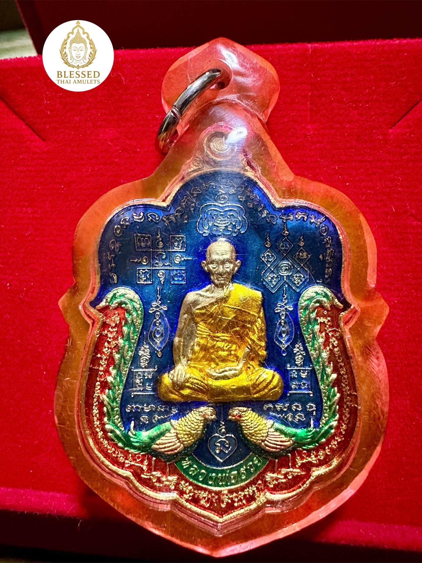 Luang Phor Ruay – Twin Rooster Blessing