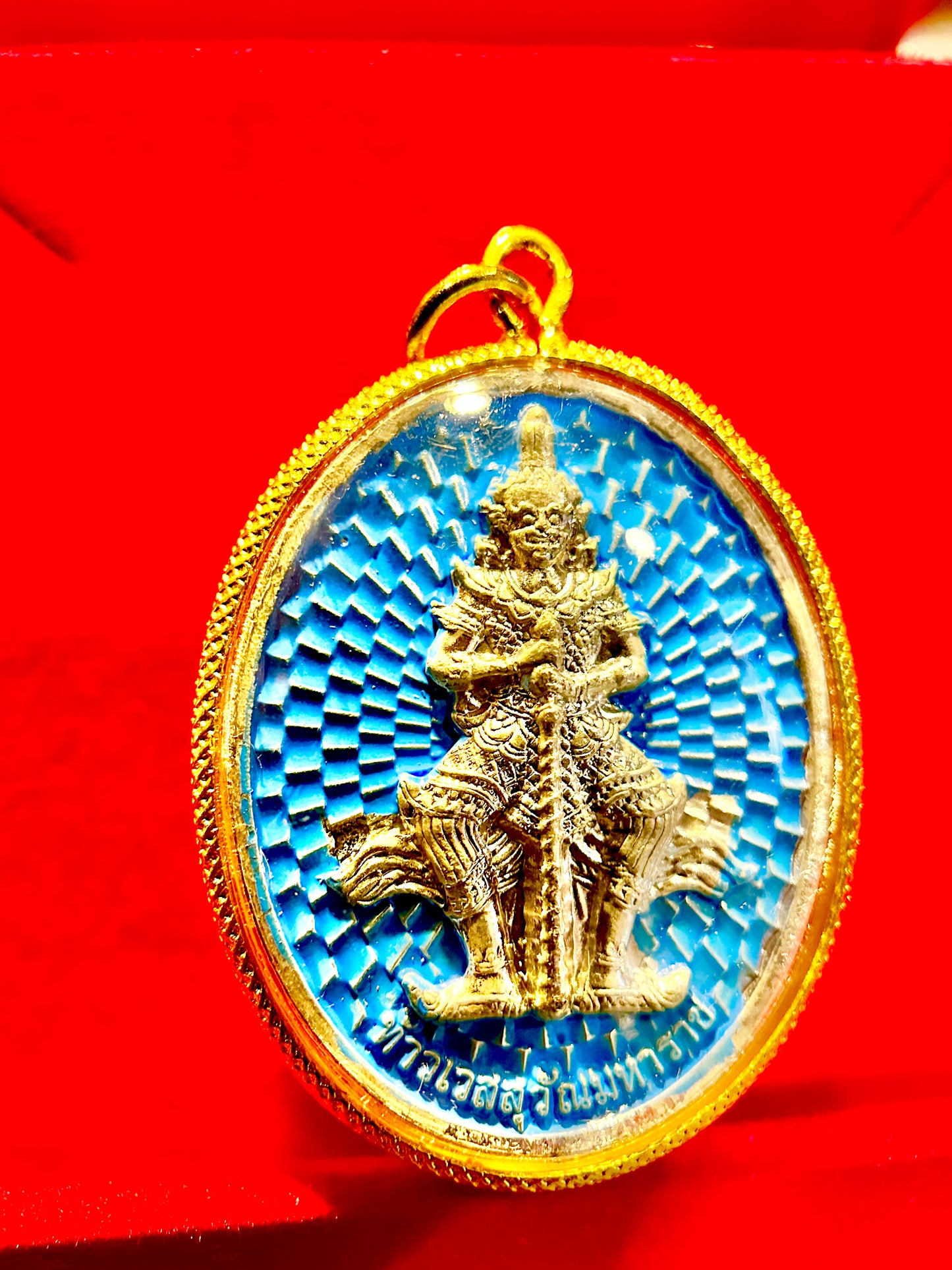Tao Wessuwan & Rahu (Light Blue/Gold)