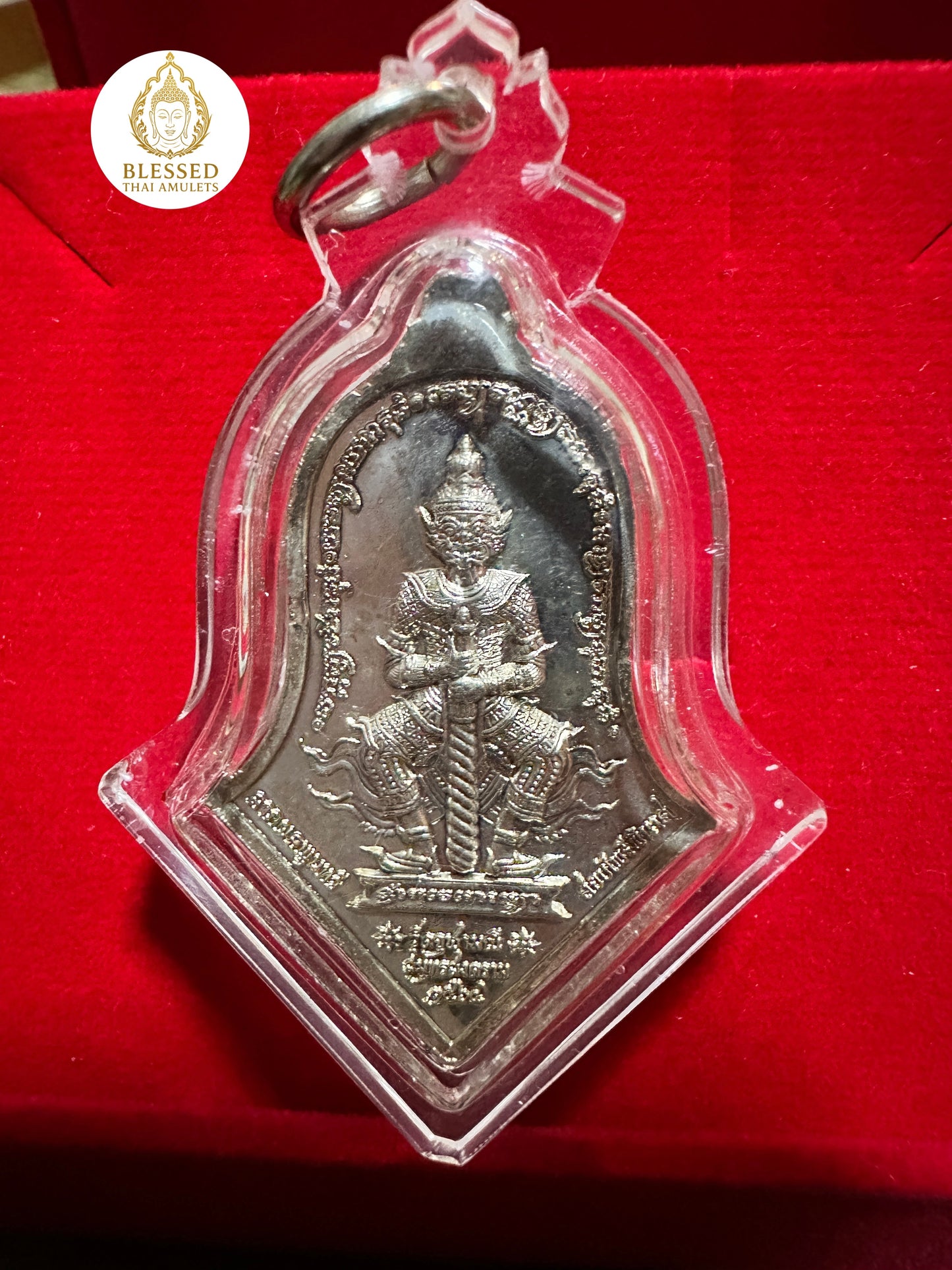 Silver Buddha & Tao Wessuwan Protection