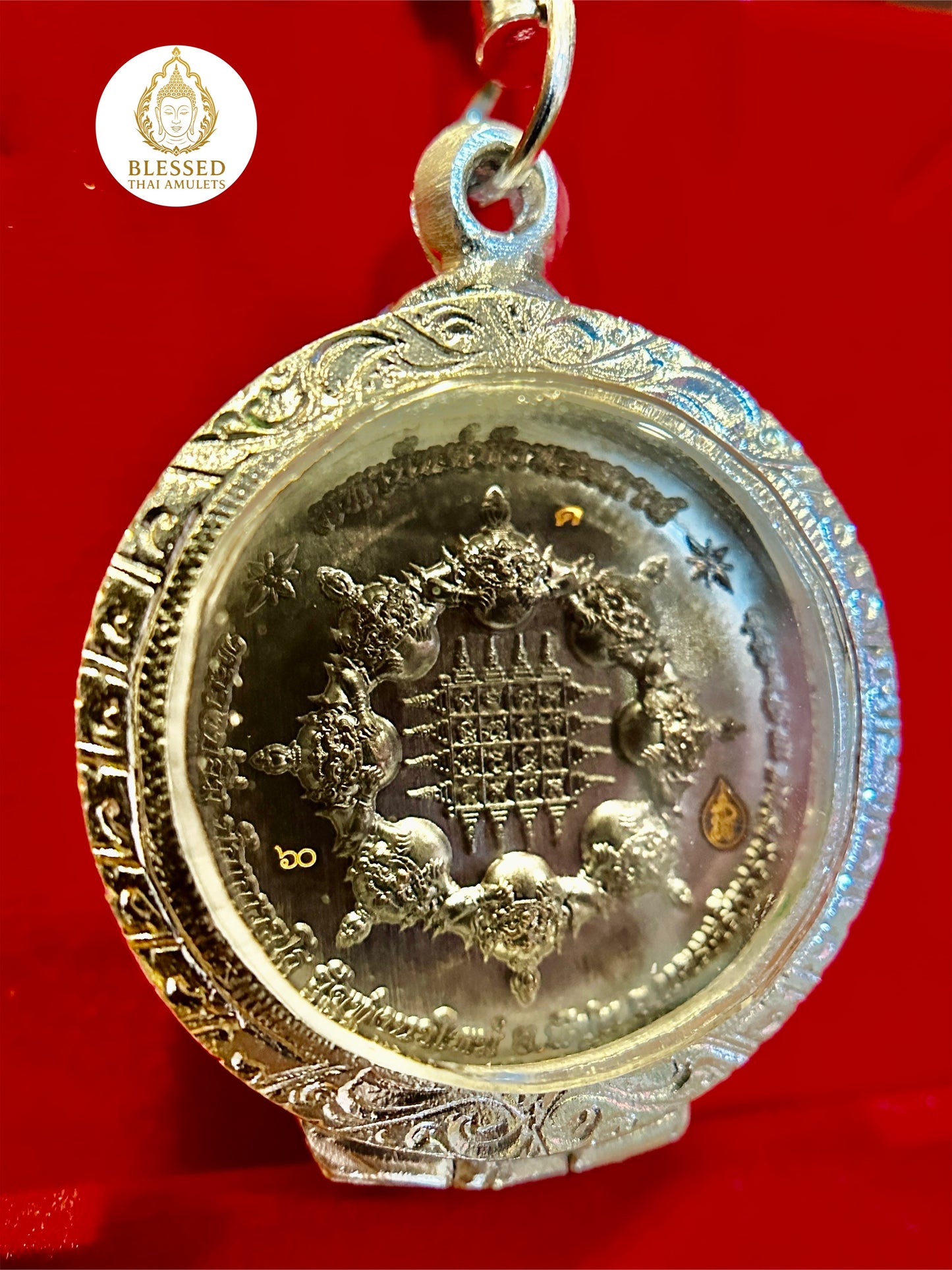 Phra Pidta & Rahu Protection Amulet