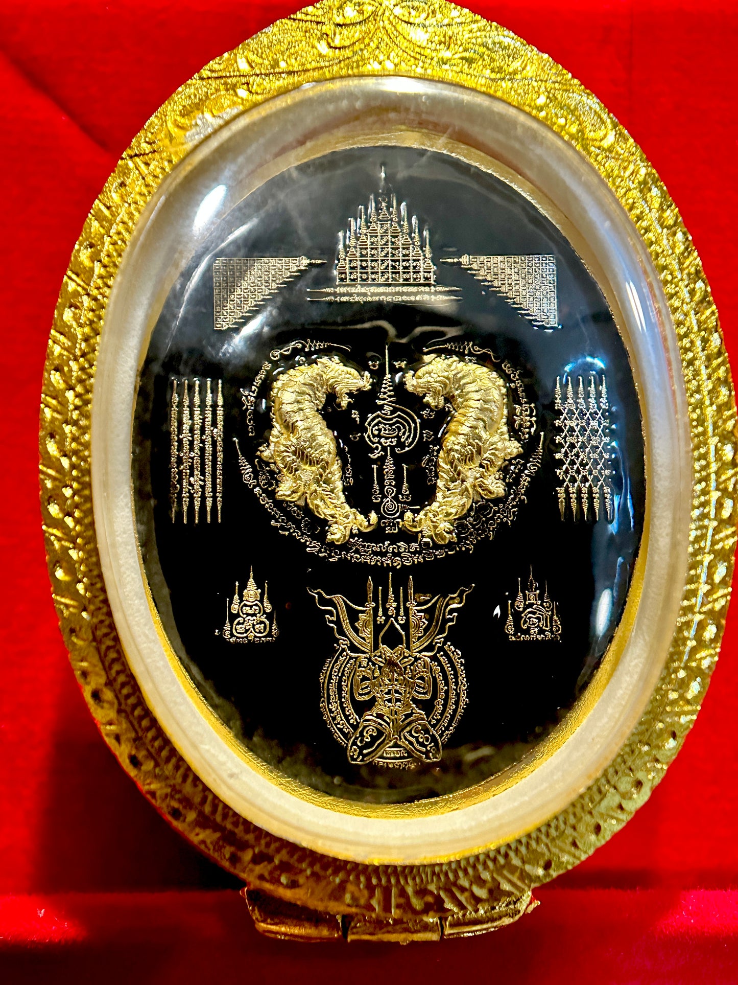 Nai Khanom Tom Signature Amulet (Black & Gold Edition)